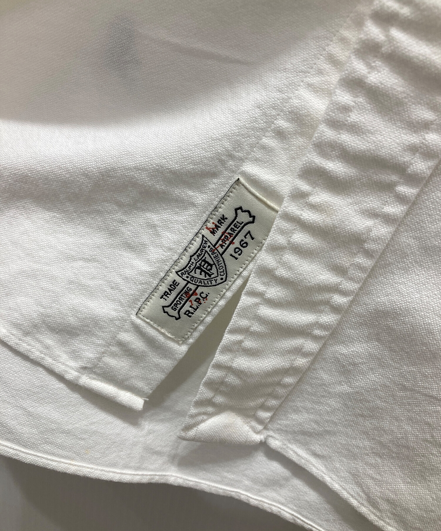 中古・古着通販】RALPH LAUREN (ラルフローレン) スカル刺繍半袖BD