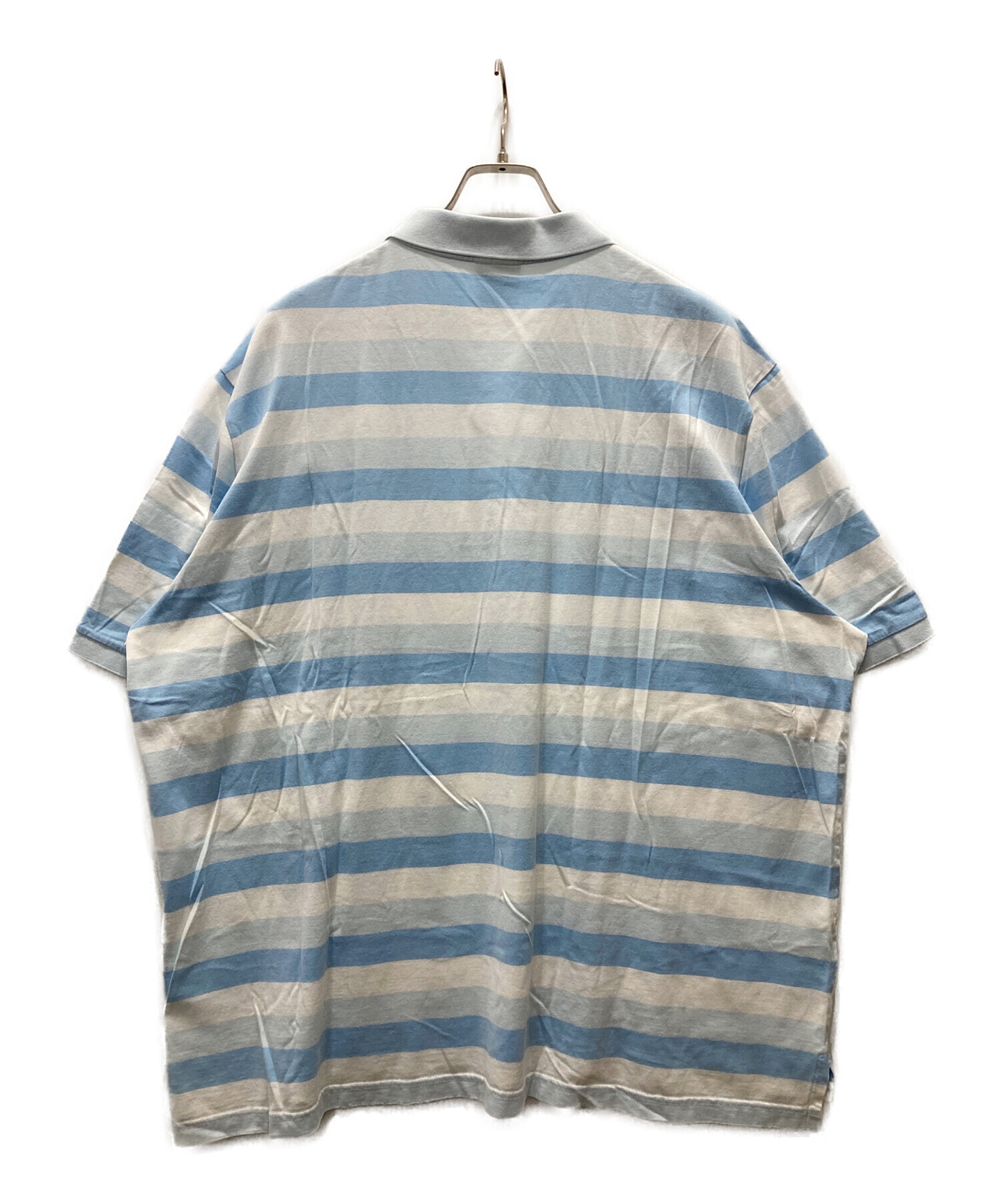 中古・古着通販】LACOSTE (ラコステ) ポロシャツ スカイブルー サイズ
