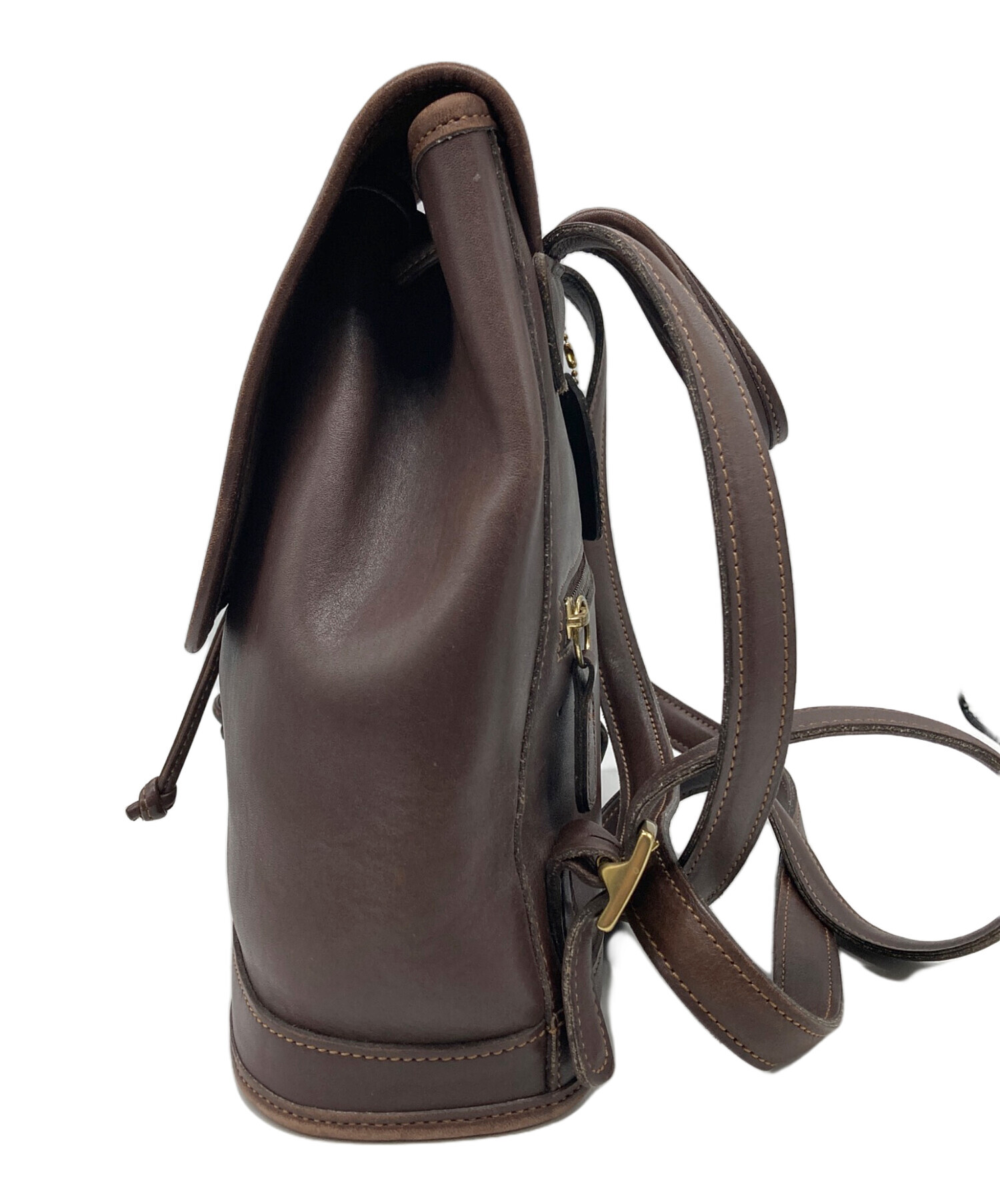 中古・古着通販】COACH (コーチ) リュック/オールドコーチ ブラウン