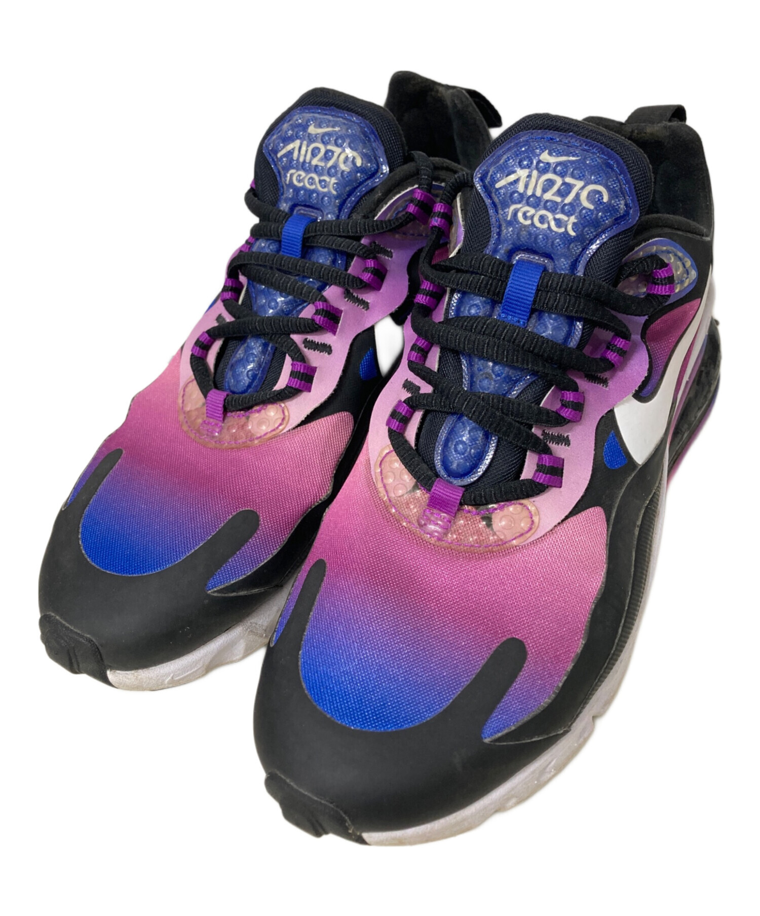 中古・古着通販】NIKE (ナイキ) AIR MAX 270 REACT SE ブラック サイズ 