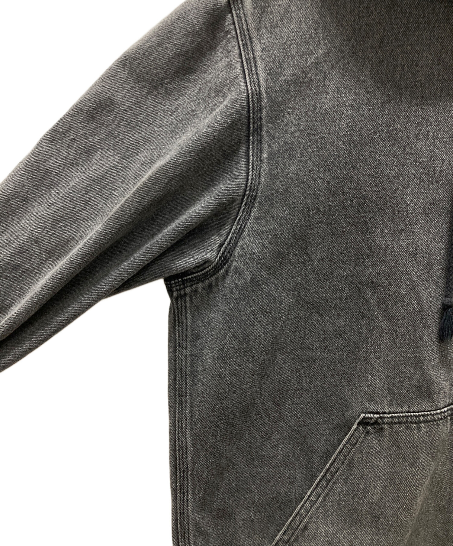 中古・古着通販】stussy (ステューシー) basic stussy zip パーカー
