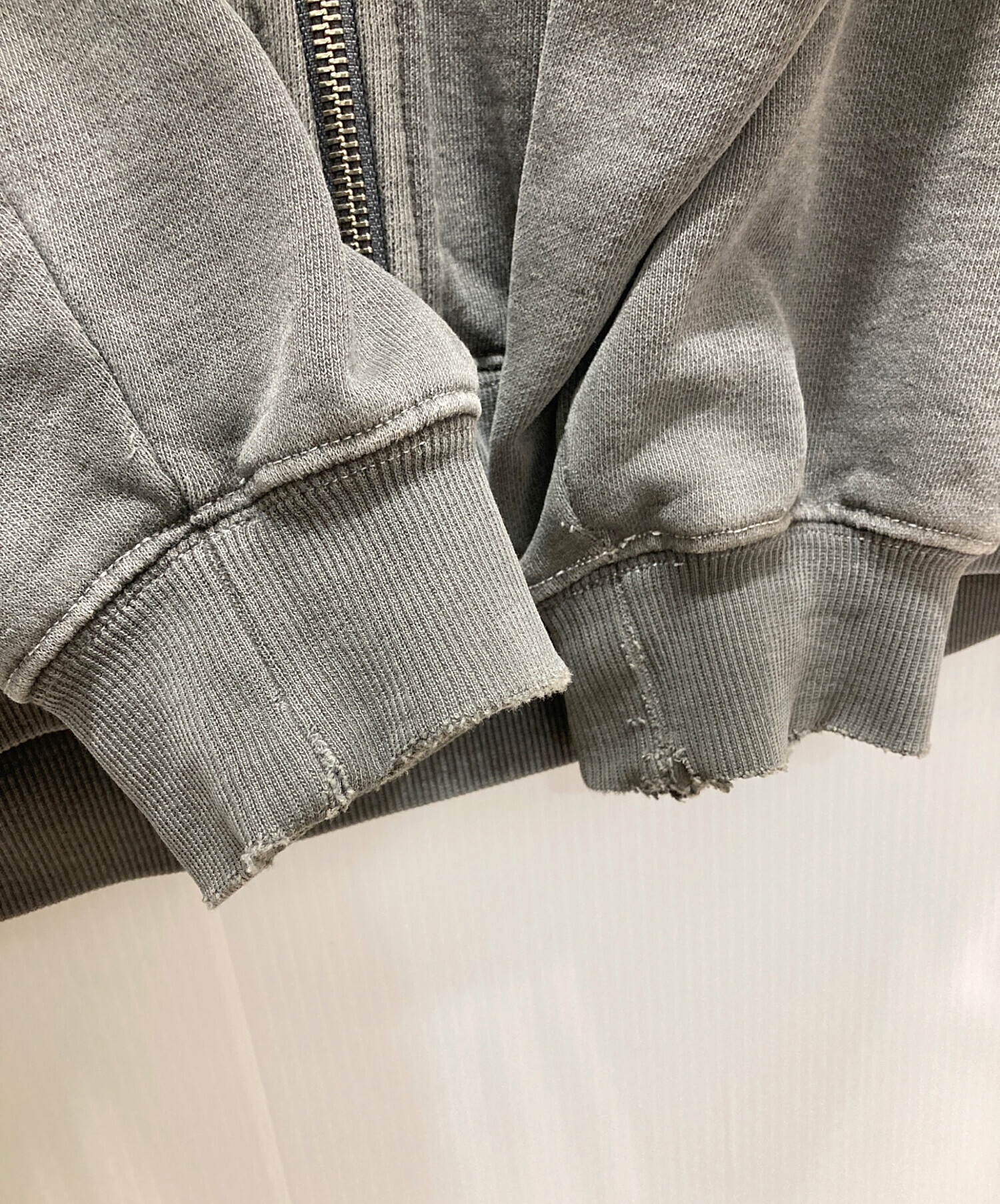 中古・古着通販】X-LARGE (エクストララージ) ジップパーカー グレー