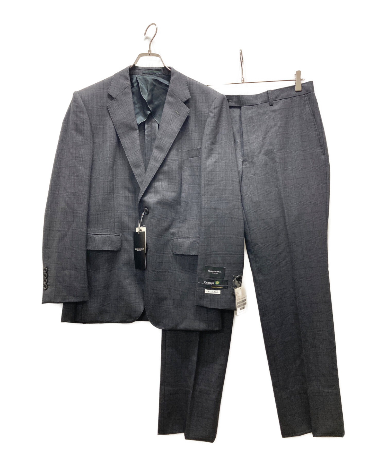 極美品✨ スリーピースビジネススーツ　RUCKEN BACCHAR Y6 グレー 中古・古着通販】RUCKEN BACCHAR (リッケンバッカー) セットアップ