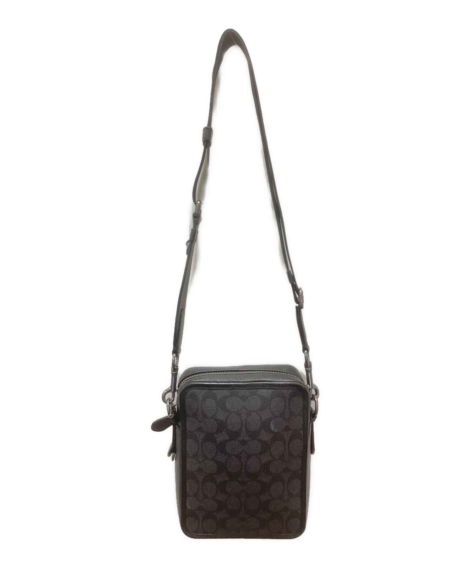 中古・古着通販】COACH (コーチ) ショルダーバッグ ブラック｜ブランド