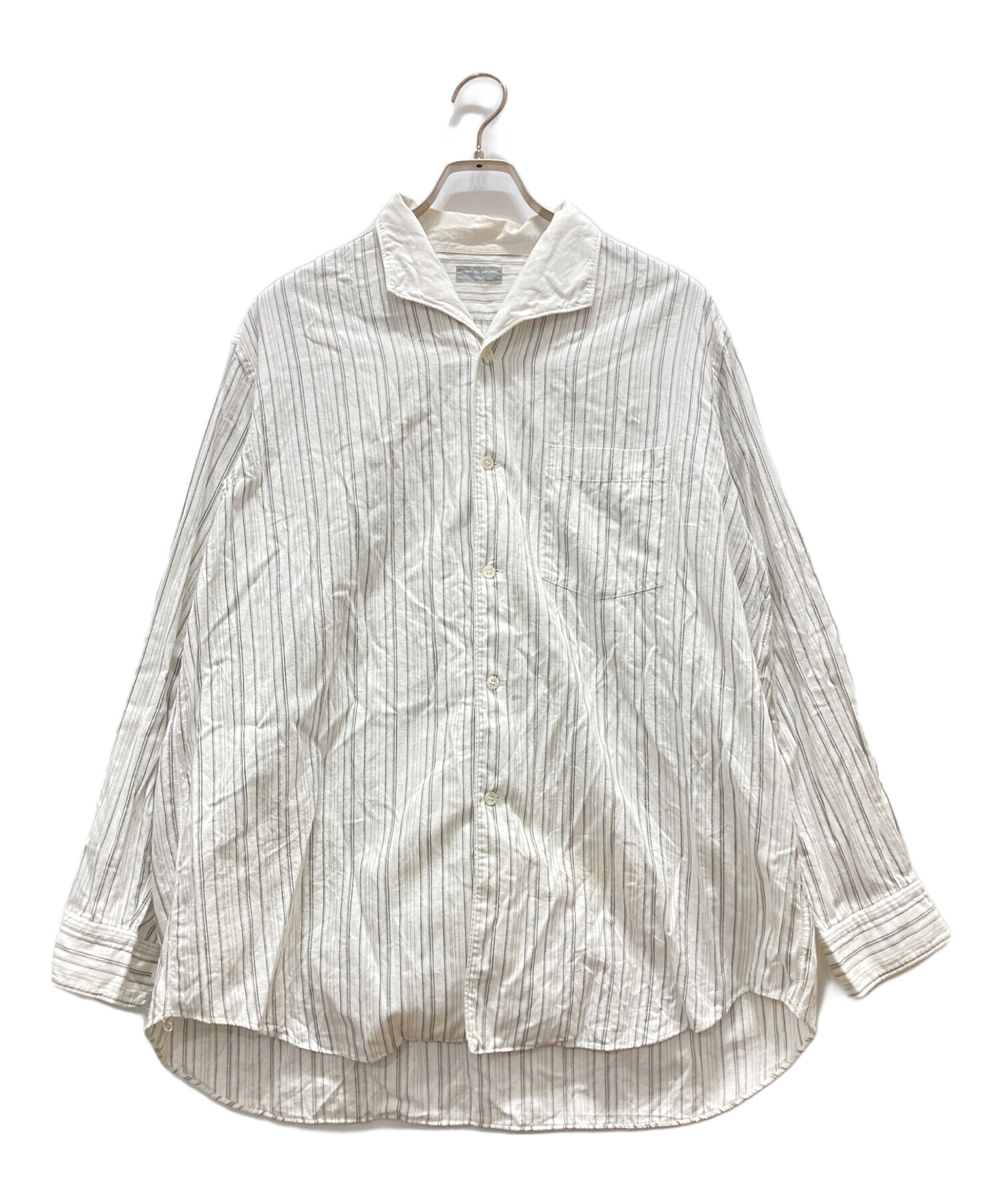 90s COMME DES GARCONS HOMME ストライプシャツ 中古・古着通販】COMME des GARCONS HOMME (コムデギャルソン オム