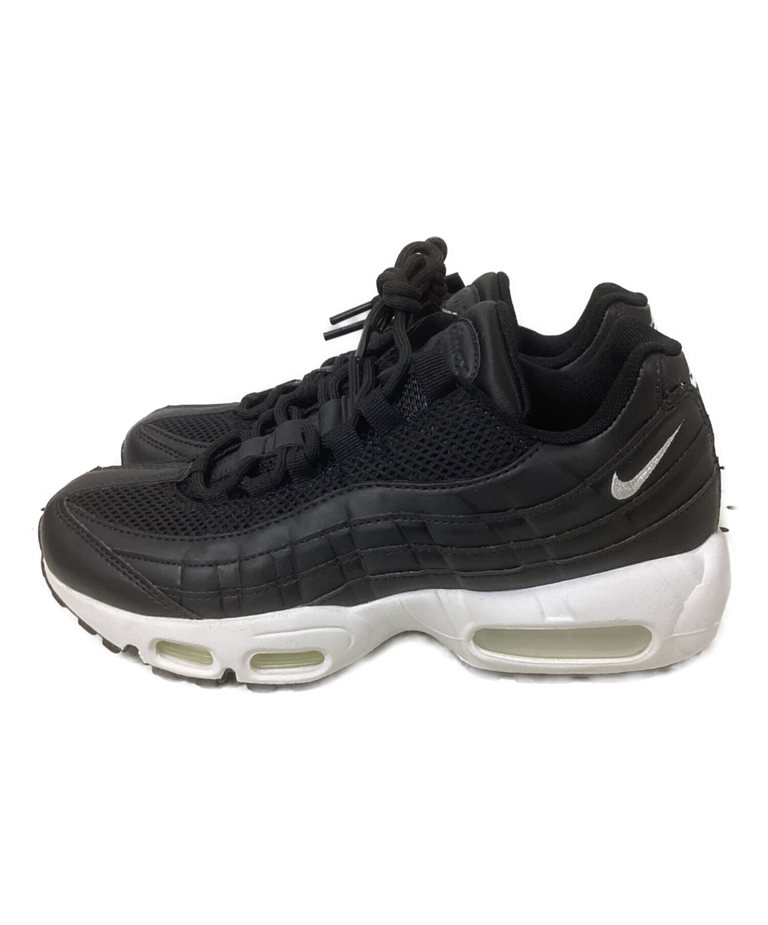 中古・古着通販】NIKE (ナイキ) WMNS AIR MAX 95 ブラック サイズ:25