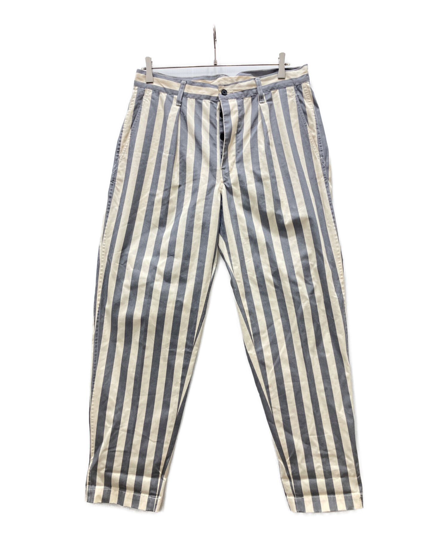 中古・古着通販】SCYE (サイ) 1タックトラウザーズ 高密度オックス