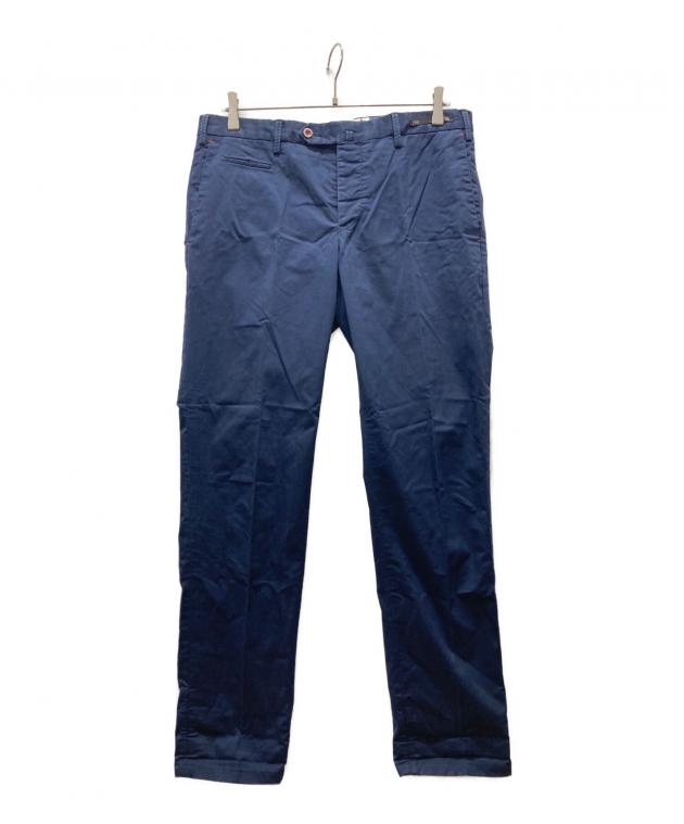 pt01 パンツ メンズスラックス　ネイビー　紺　50 ＬＬ　未使用　タグ付き 中古・古着通販】PT01 (ピーティーゼロウーノ) 裏柄スラックス