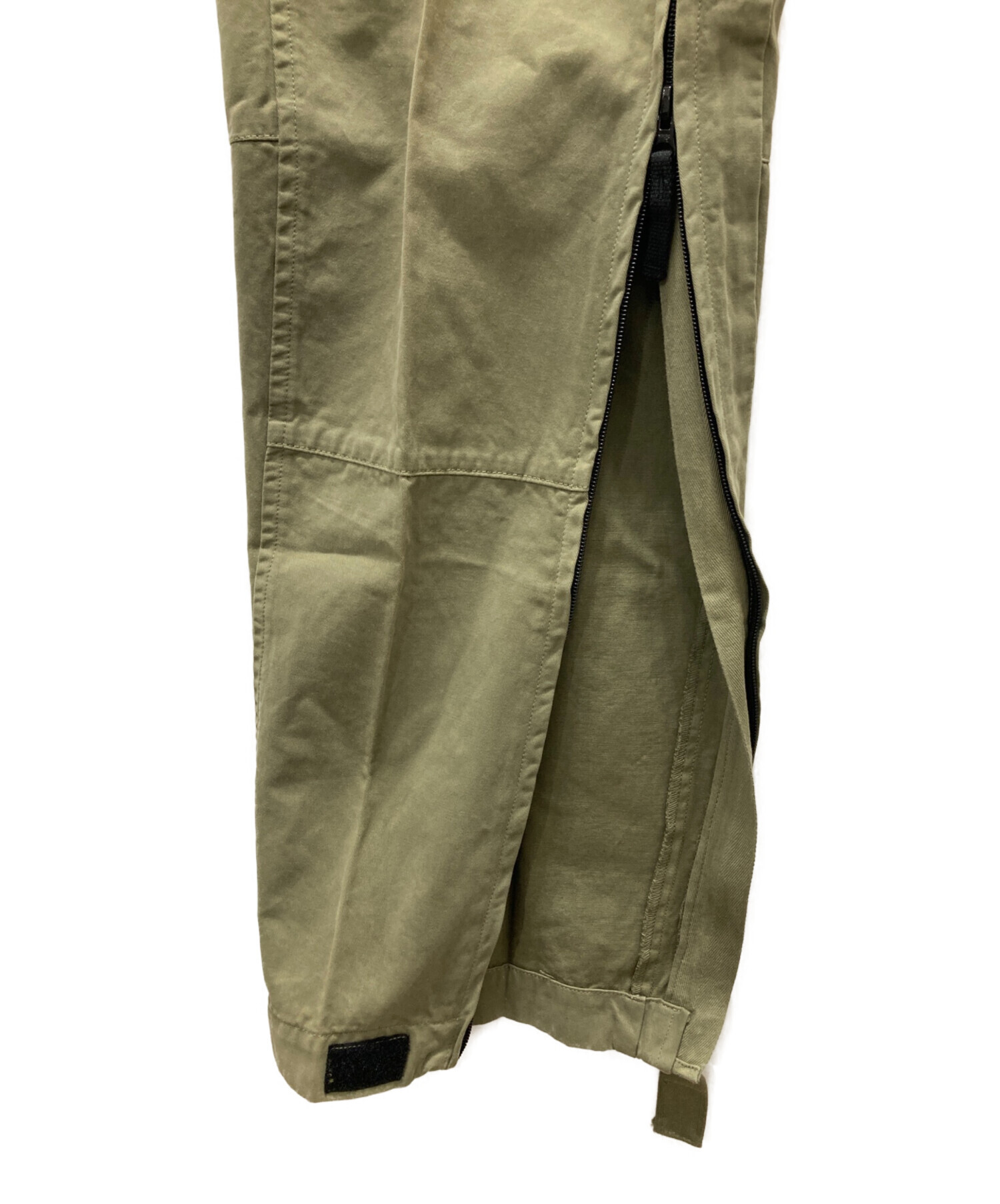 中古・古着通販】STONE ISLAND (ストーンアイランド) 04AW ジップ裾