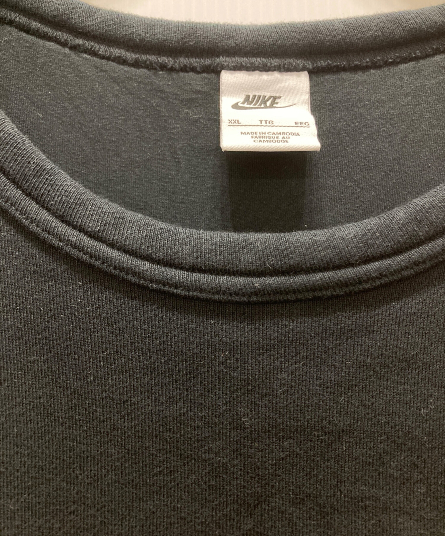 中古・古着通販】NIKE (ナイキ) クルーネックスウェット ブラック