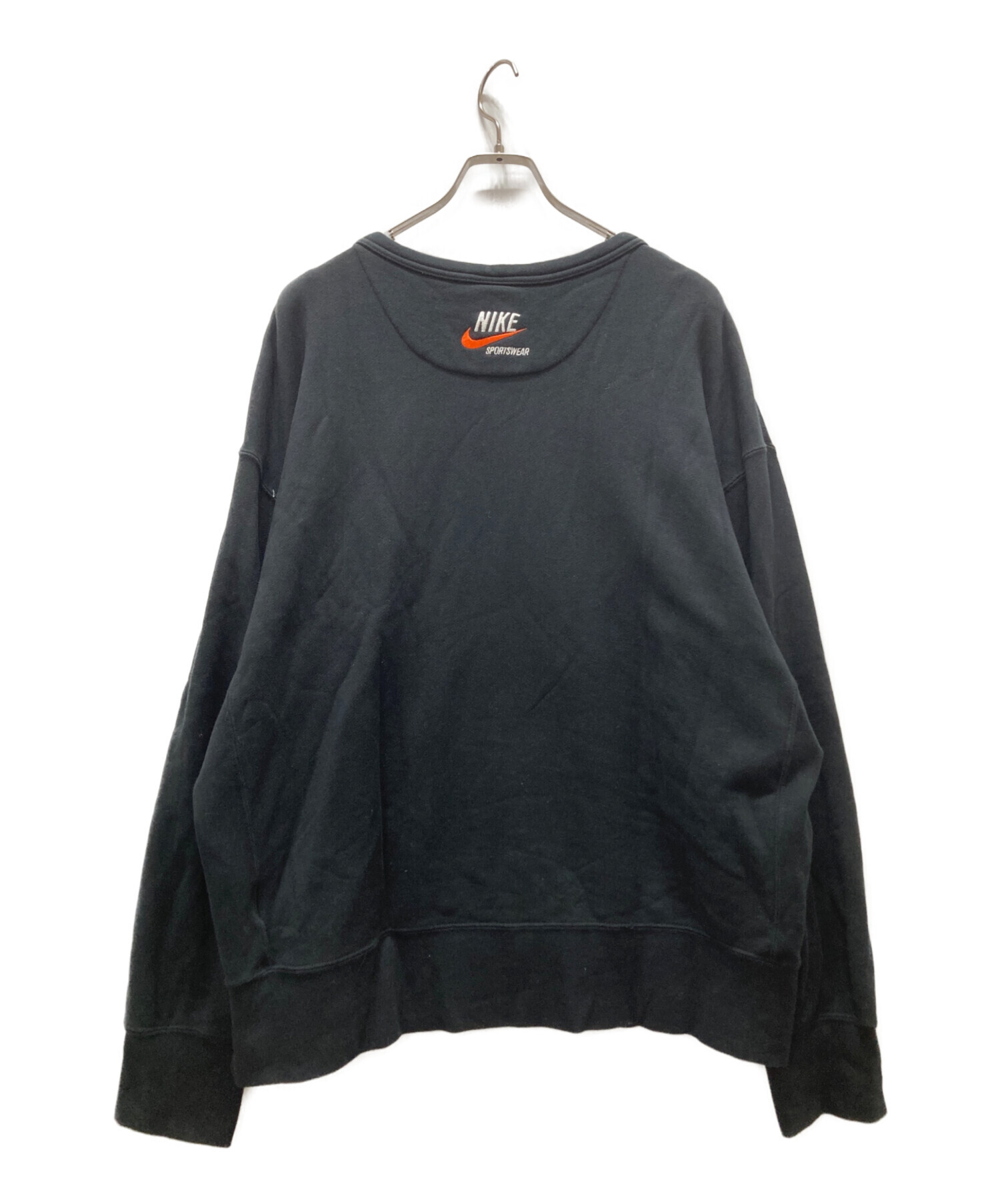 中古・古着通販】NIKE (ナイキ) クルーネックスウェット ブラック