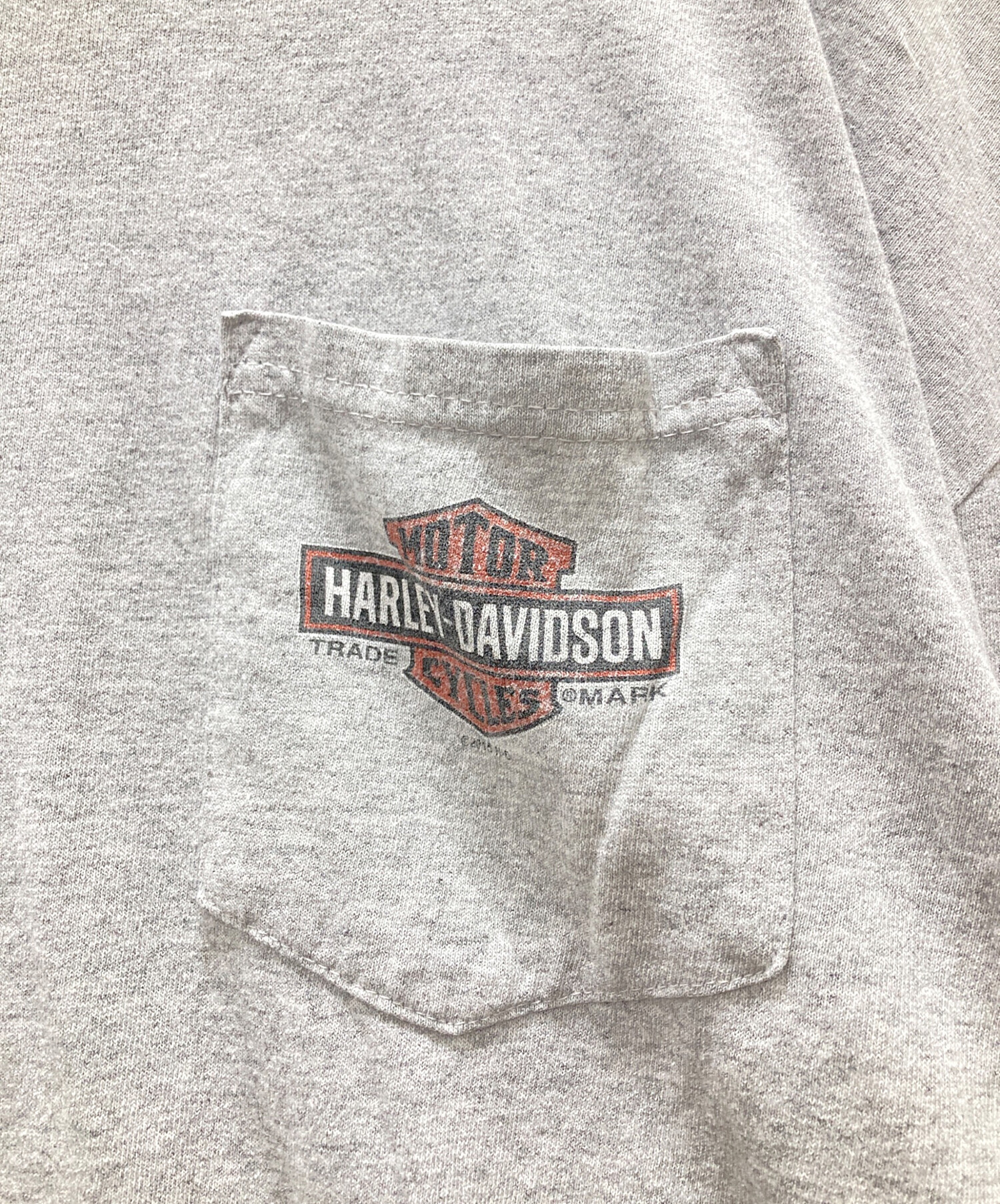 中古・古着通販】HARLEY-DAVIDSON (ハーレーダビッドソン) プリント袖