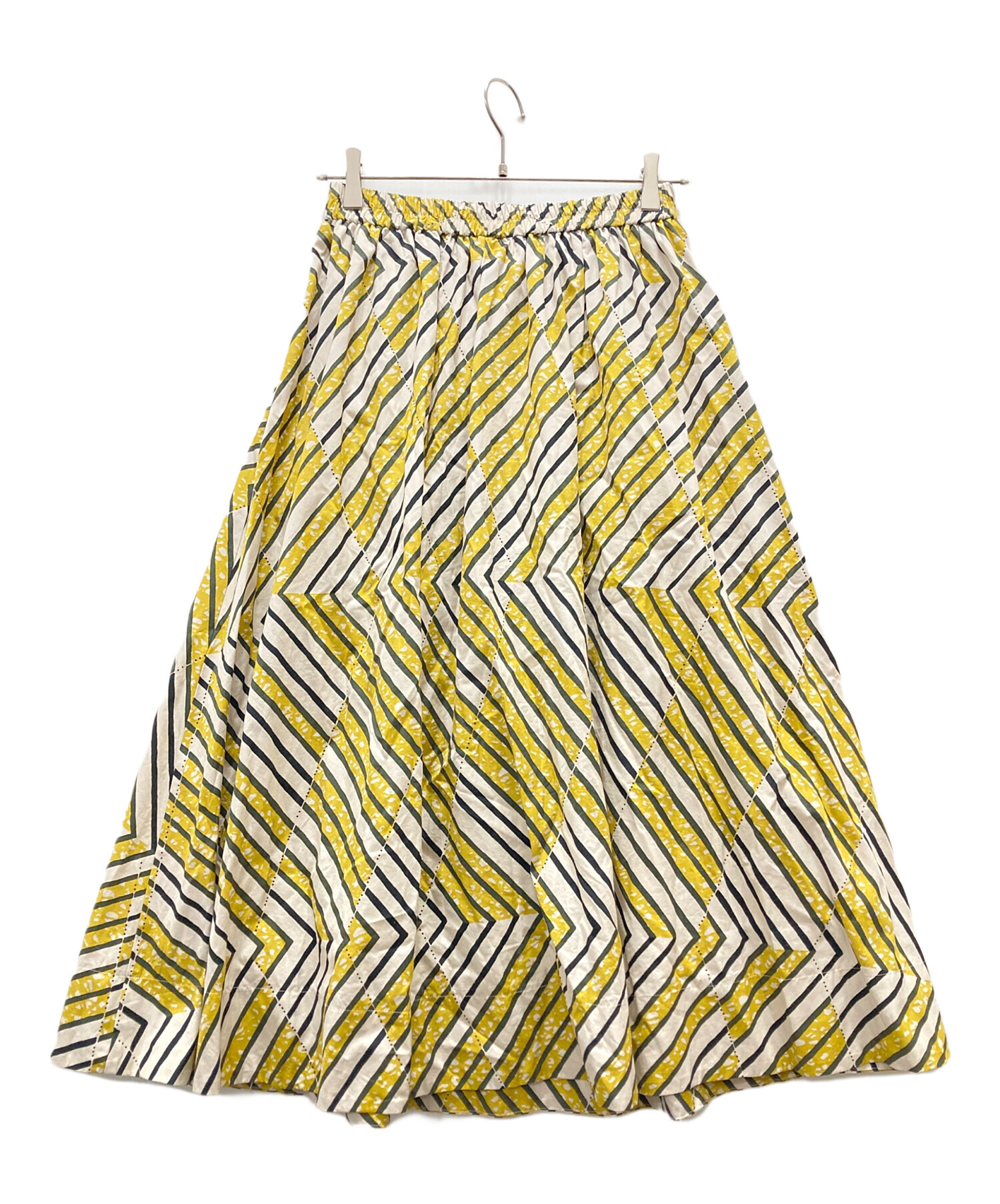 【美品】初期　LGB ルグランブルー　スカート　ゴールド　ラメ　2点まとめて 中古・古着通販】LE GLAZIK (ル グラジック) 総柄ロングスカート