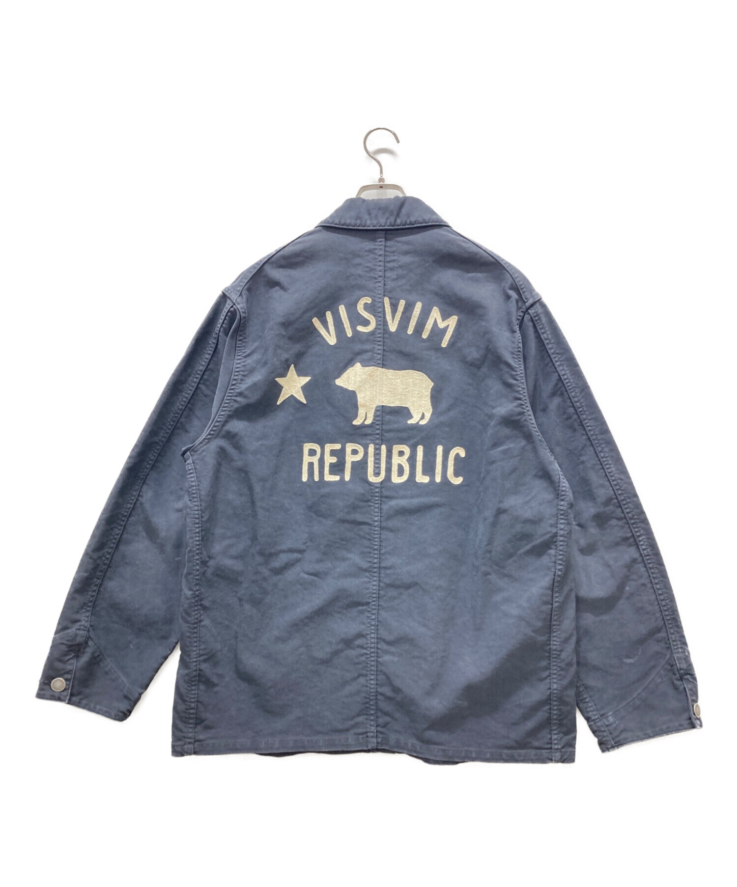 中古・古着通販】VISVIM (ビズビム) COVERALL DMGD G.CORDS バック刺繍