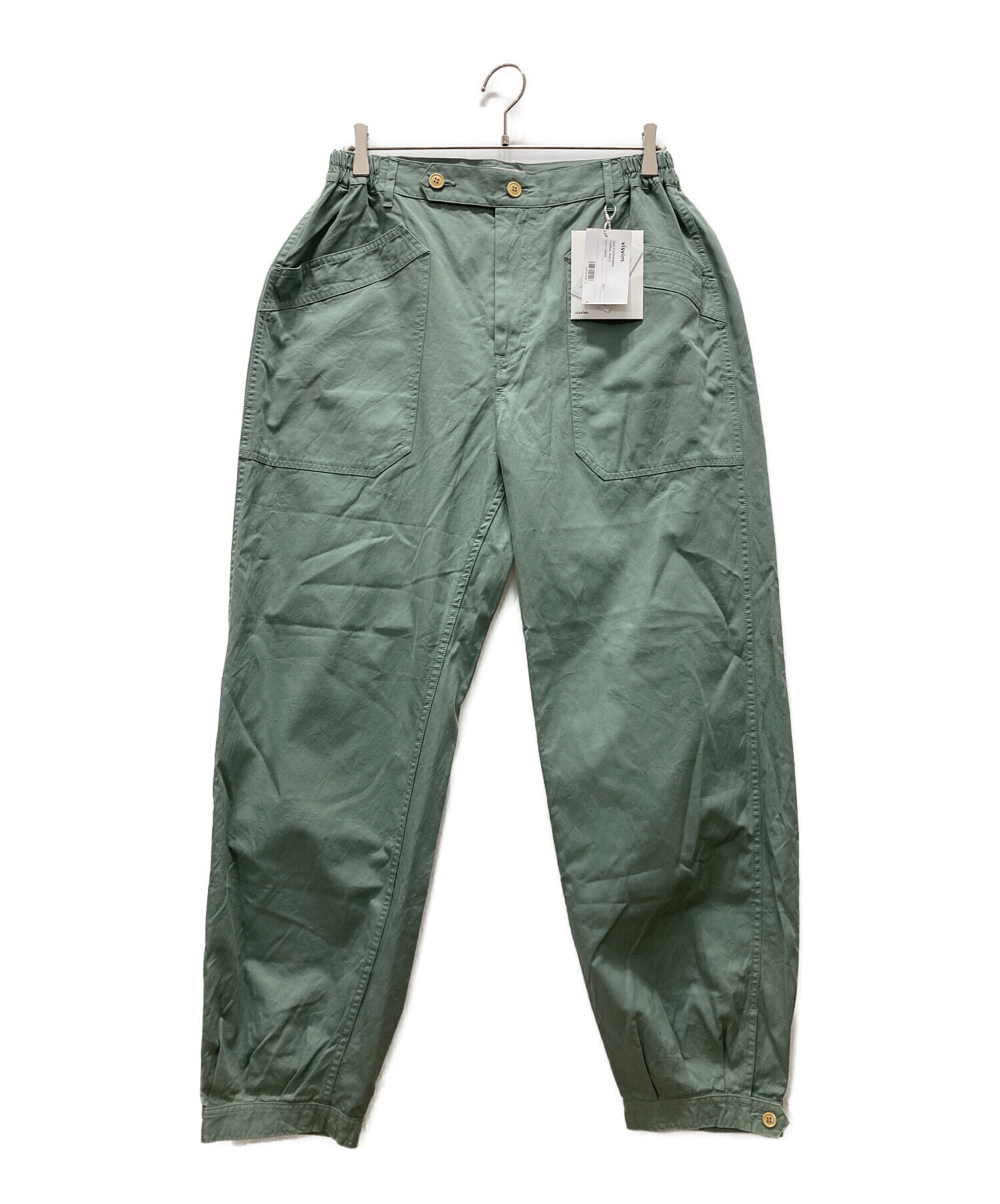 中古・古着通販】VISVIM (ビズビム) CARROL PANTS オリーブ サイズ:3 