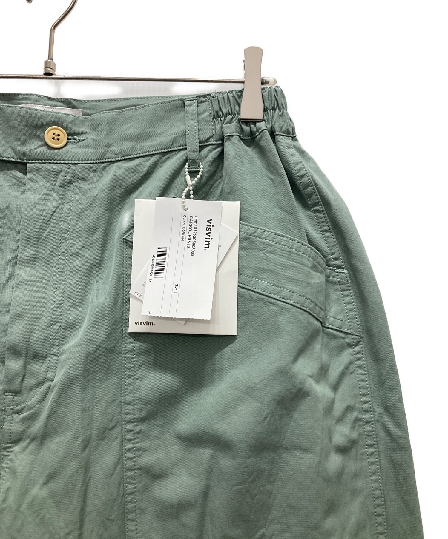中古・古着通販】VISVIM (ビズビム) CARROL PANTS オリーブ サイズ:3 
