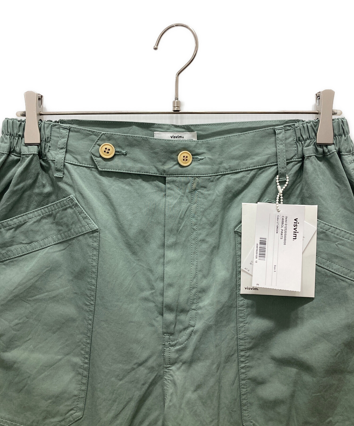 中古・古着通販】VISVIM (ビズビム) CARROL PANTS オリーブ サイズ:3 