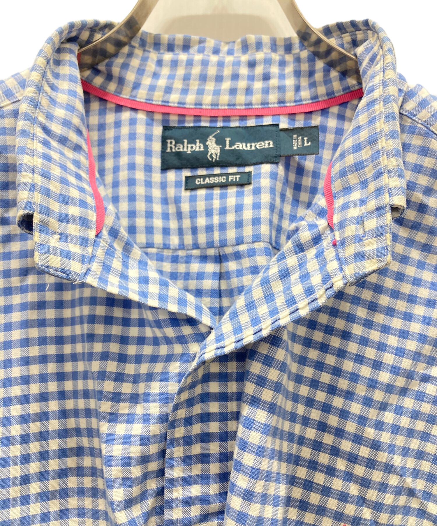 中古・古着通販】RALPH LAUREN (ラルフローレン) ギンガムチェック