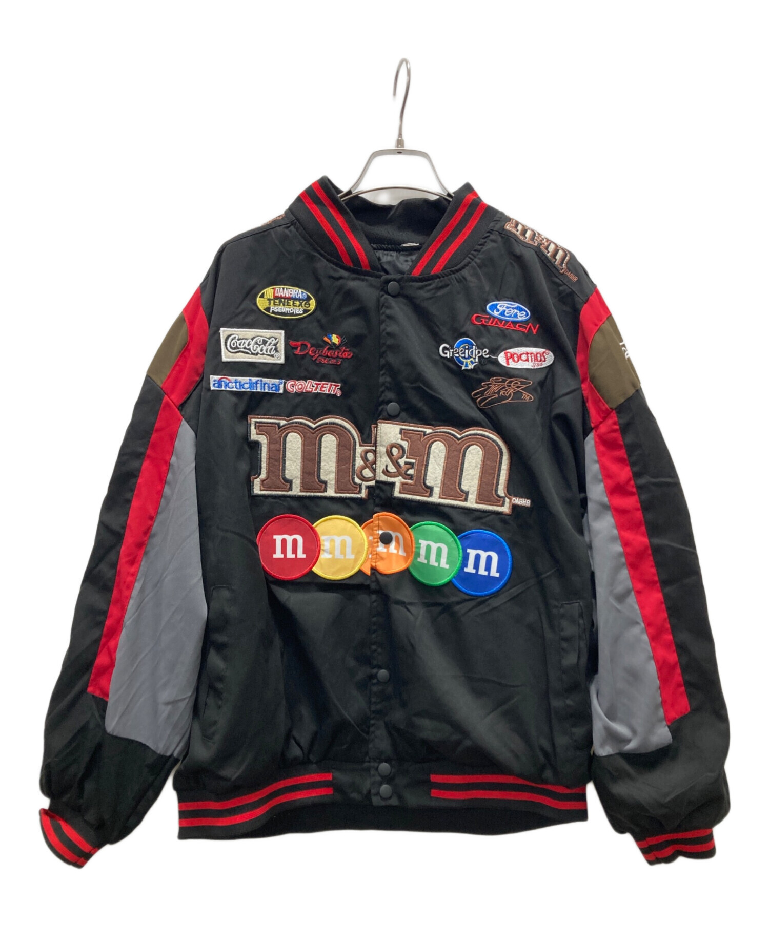 新品 m&m's レーシングジャケット ロベルトカバーニ エムアンドエムズ XL 中古・古着通販】ROBERT CAVANI (ロベルトカバーニ) M&M's レーシング
