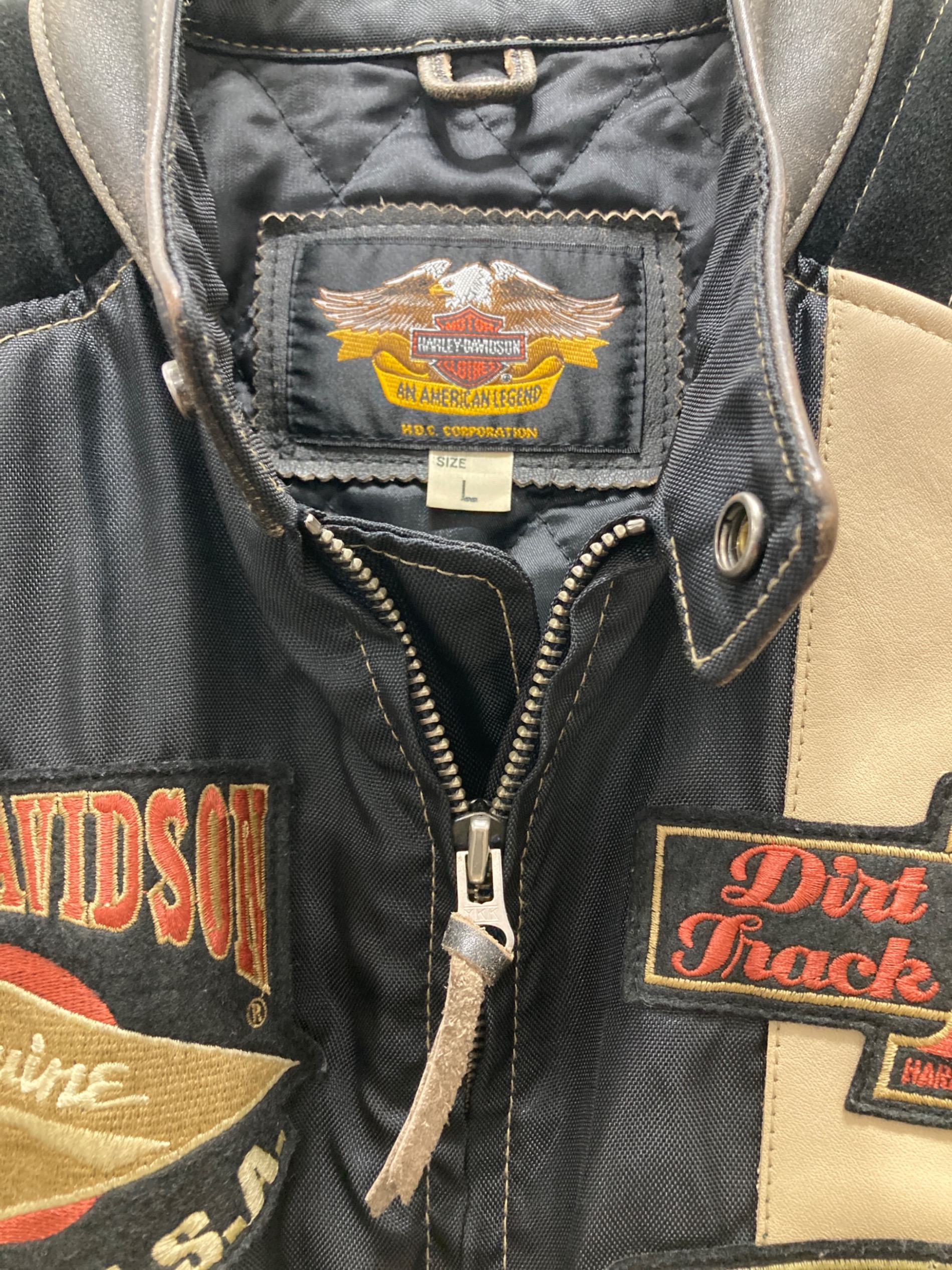 中古・古着通販】HARLEY-DAVIDSON (ハーレーダビッドソン) ロゴ袖