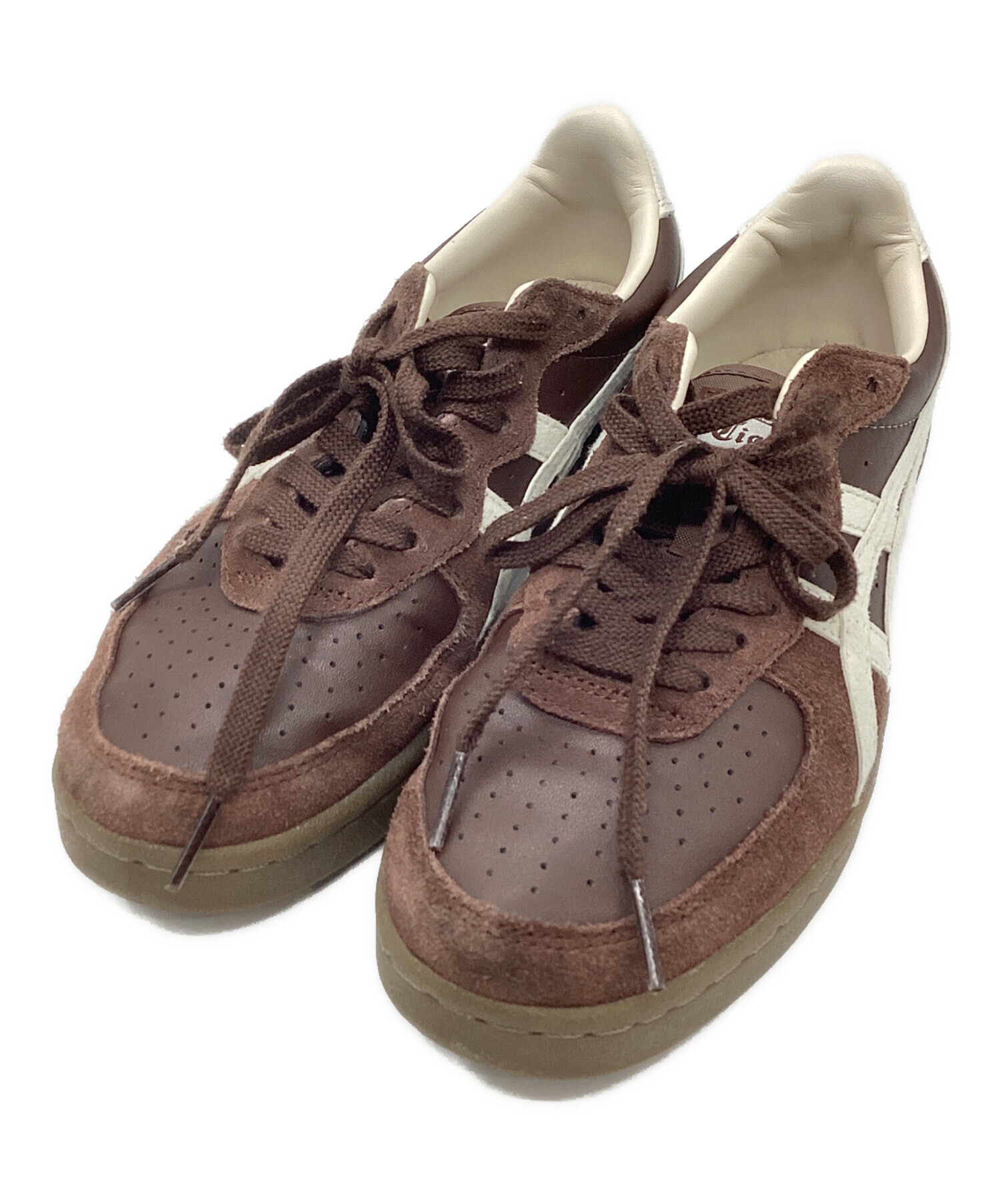 た*ん様 Onitsuka Tigerオニツカタイガー（中古美品）24.0 中古・古着通販】Onitsuka Tiger (オニツカタイガー) GSM ブラウン