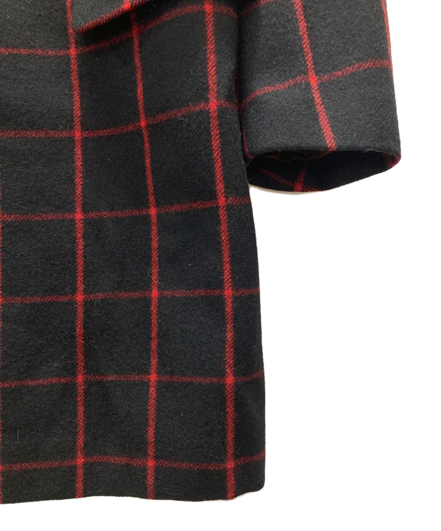 Jean Paul Gaultier コート モヘア チェック ゴルチェ 中古・古着通販】Jean Paul GAULTIER CLASSIQUE (ジャンポールゴルチエ