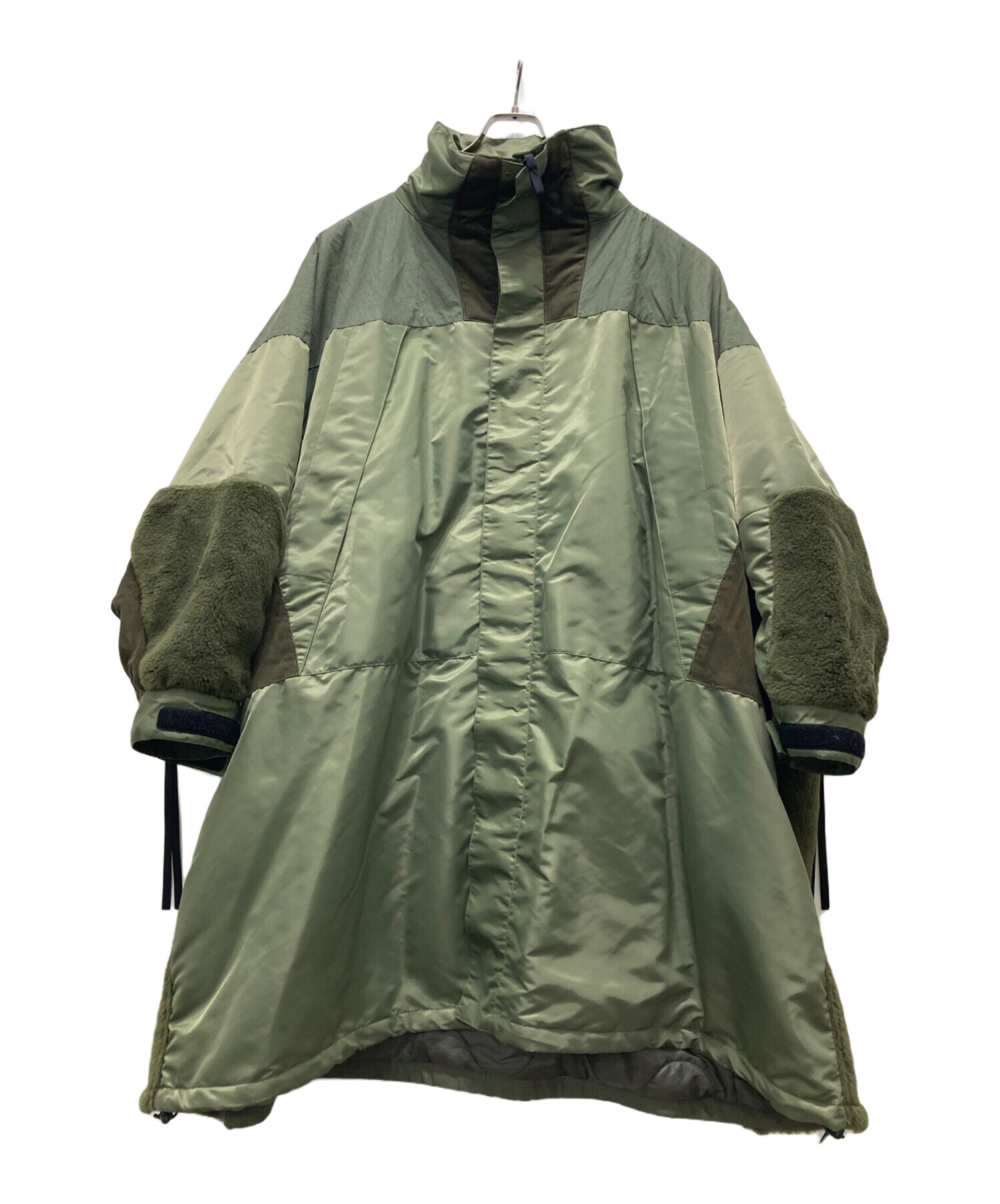 etsinta モンスター中綿オーバーコート カーキ 中古・古着通販】etsinta (エシンタ) etsinta (エシンタ) モンスター