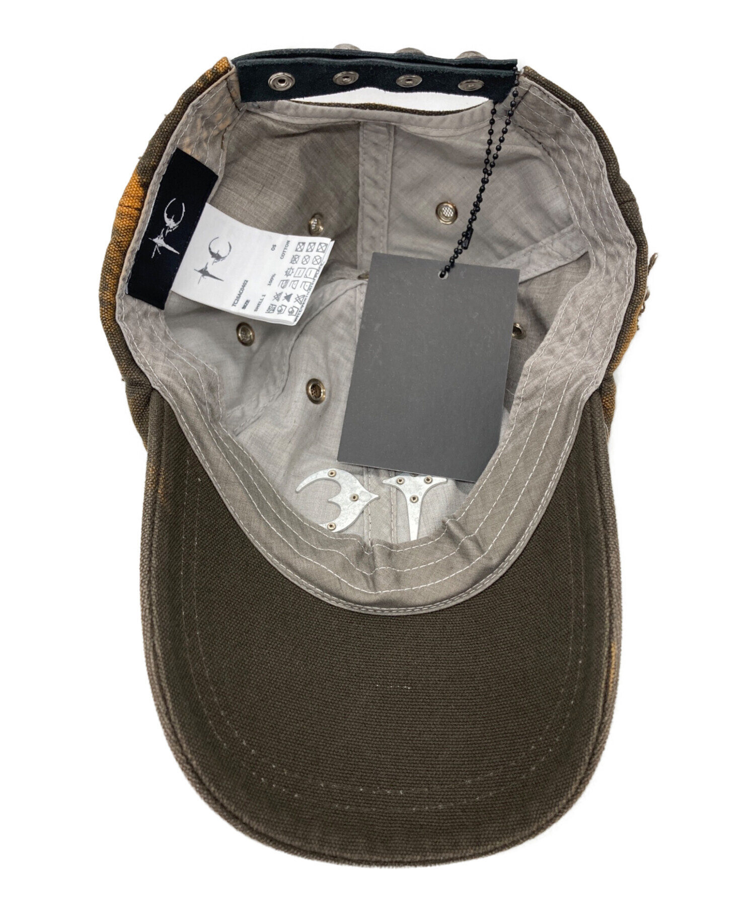 中古・古着通販】THUG CLUB (サグ クラブ) TC TWO TONE WASHED CAP