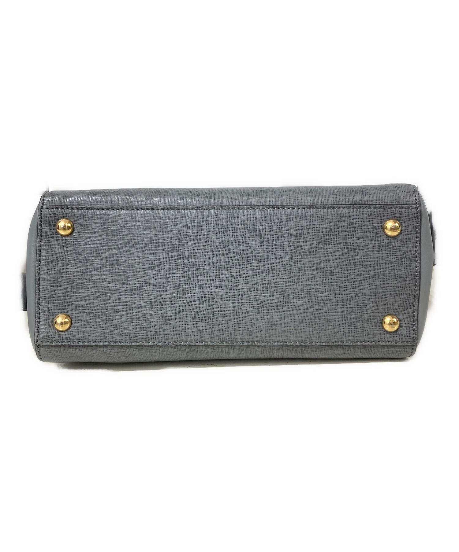 FENDI グレー プチトゥージュール 中古・古着通販】FENDI (フェンディ) プチトゥージュール 2WAYバッグ