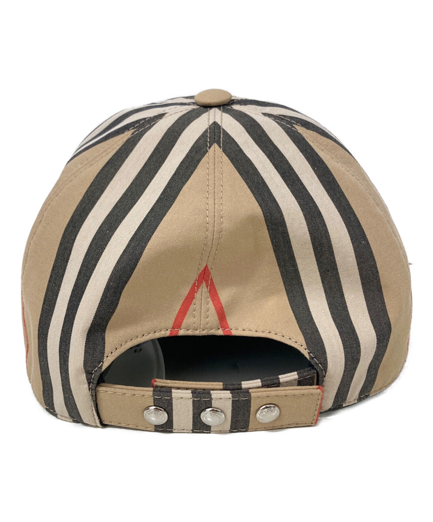【最安値】BURBERRY バーバリー キャップ TB 8026906 コットン 中古・古着通販】BURBERRY (バーバリー) TBロゴ コットン キャップ