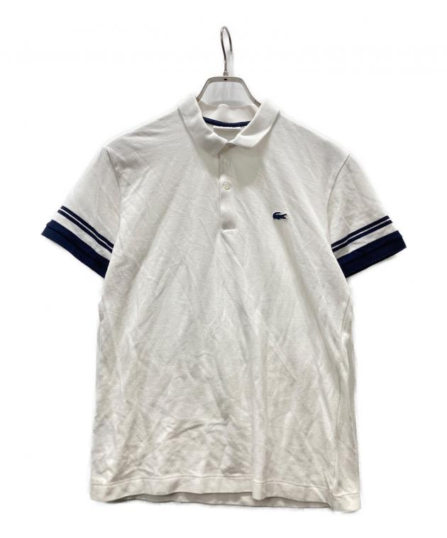 中古・古着通販】LACOSTE (ラコステ) ポロシャツ ホワイト サイズ:XL