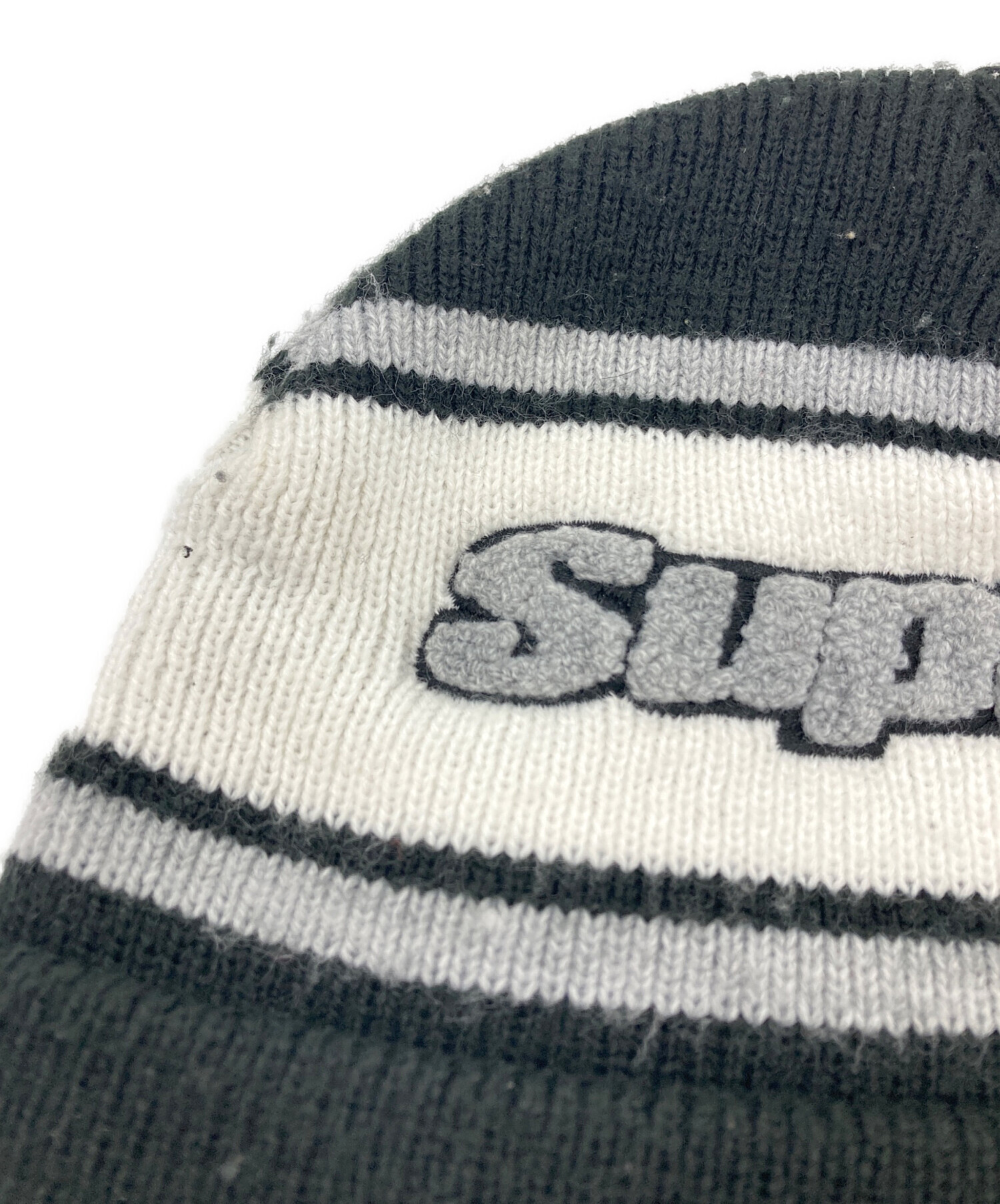 中古・古着通販】Supreme (シュプリーム) ニット帽 ブラック｜ブランド