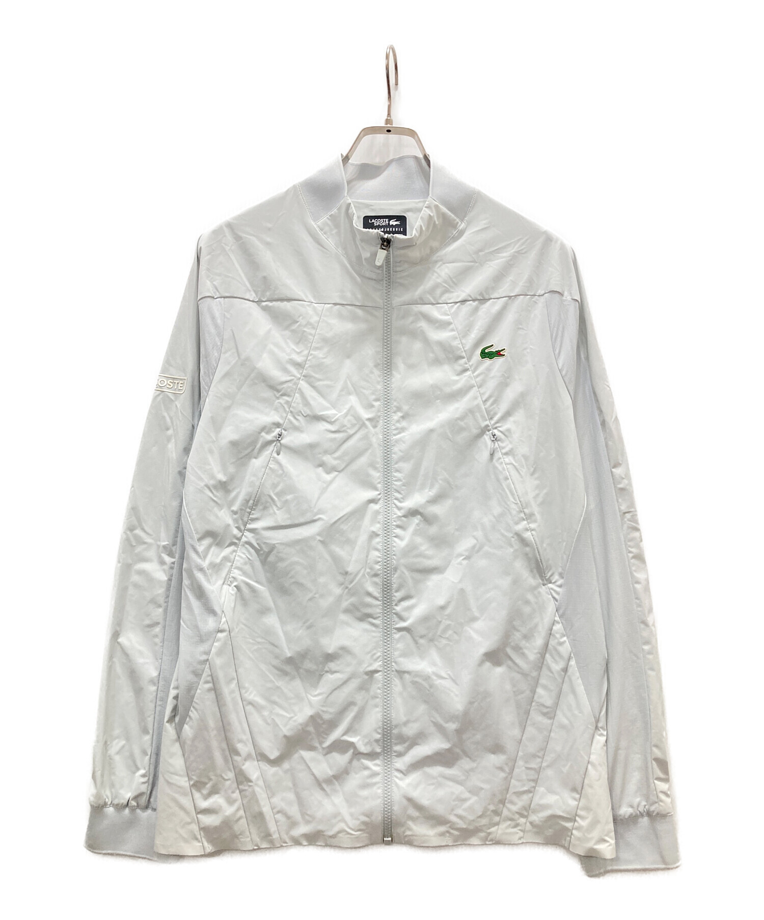 売りたいです【美品】LACOSTE トラックジャケット Sサイズ 中古・古着通販】LACOSTE (ラコステ) トラックジャケット グレー