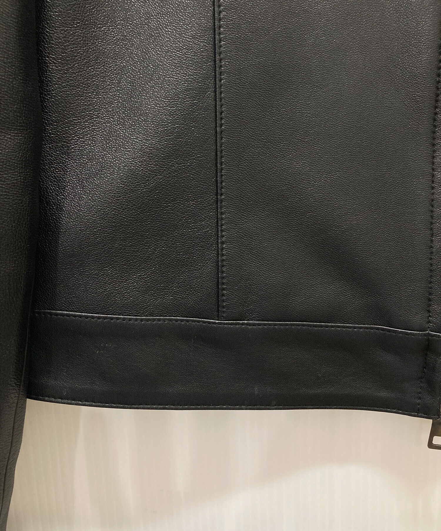 中古・古着通販】ANAYI (アナイ) シングルライダースジャケット