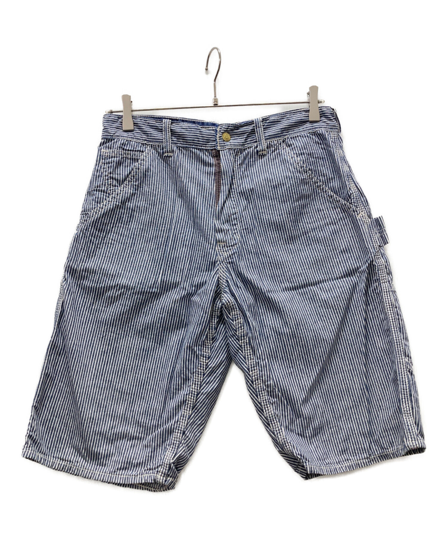 Joe McCoy & Co. ヒッコリー ショートパンツ 32 中古・古着通販】JOE McCOY'S (ジョーマッコイ) ヒッコリーペインター