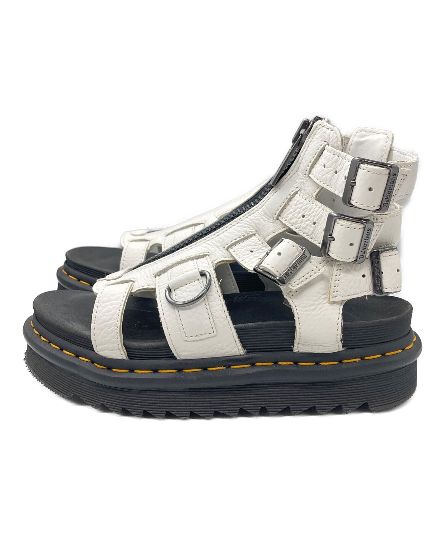 Dr Martens レディース　サンダル　未使用 中古・古着通販】Dr.Martens (ドクターマーチン) OLSON フロントジップ