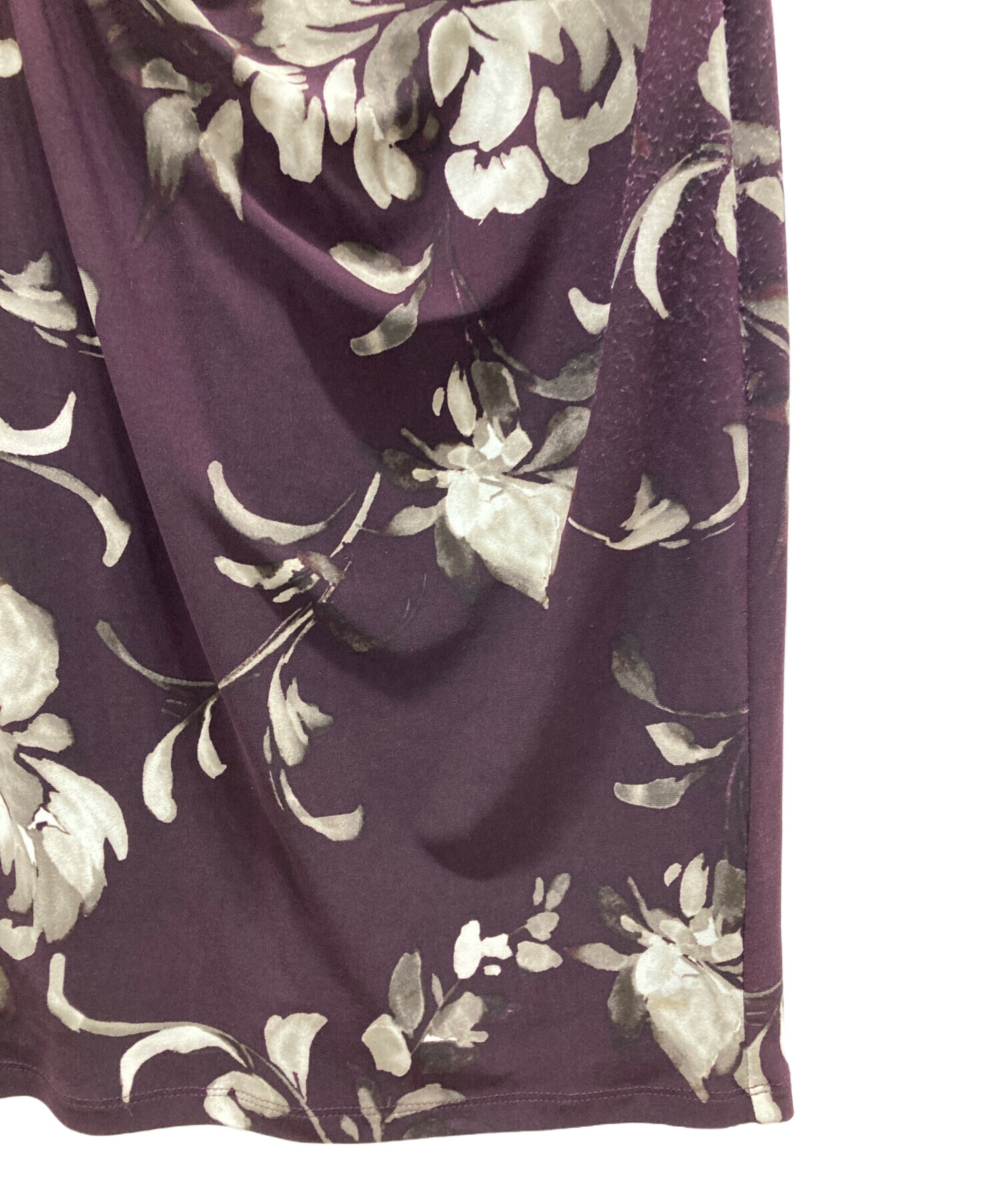 新品未使用　LAUREN RALPH LAUREN ノースリーブワンピース 中古・古着通販】LAUREN RALPH LAUREN (ローレン ラルフ ローレン) 花