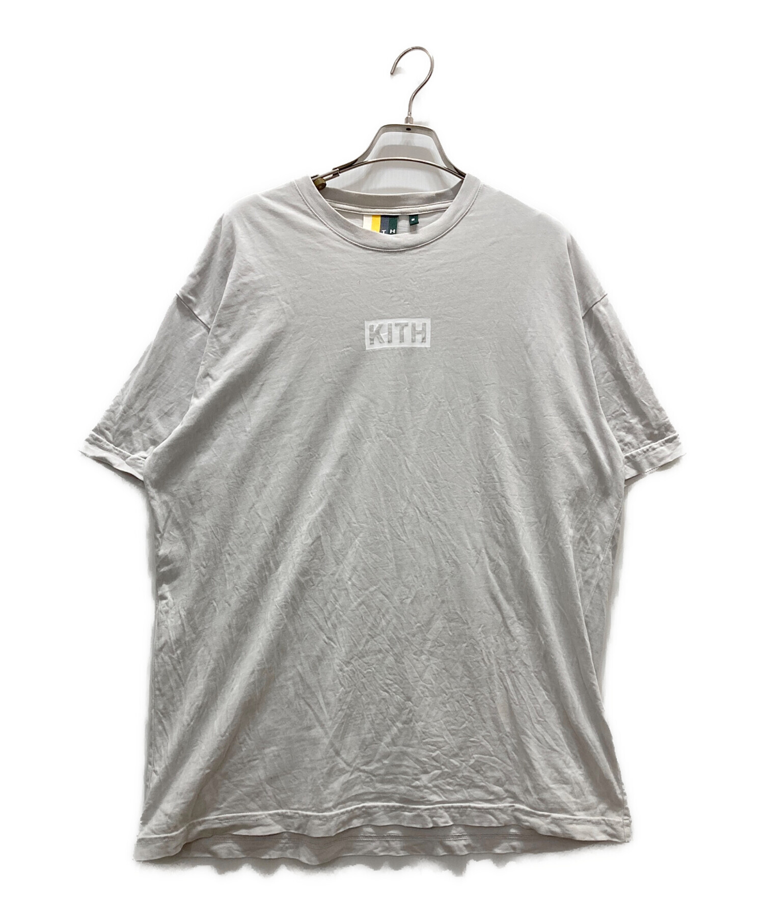 中古・古着通販】KITH (キス) BOXプリントTシャツ グレー サイズ:M