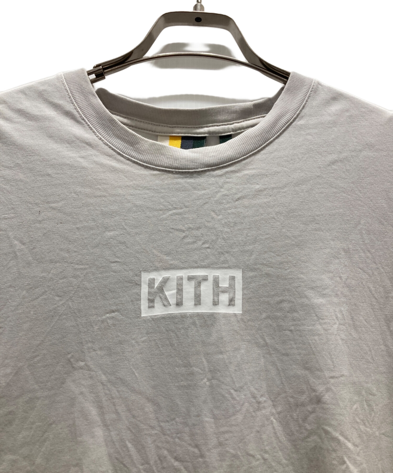 新品未使用)XXL KITH SS Tシャツ 中古・古着通販】KITH (キス) BOXプリントTシャツ グレー サイズ:M