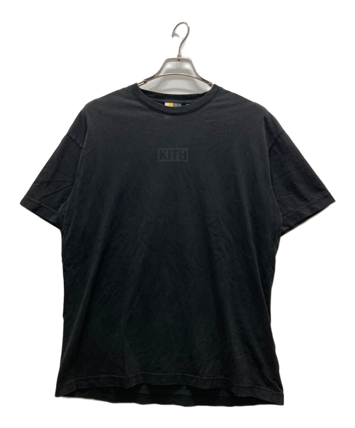中古・古着通販】KITH (キス) BOXロゴプリントTシャツ ブラック サイズ