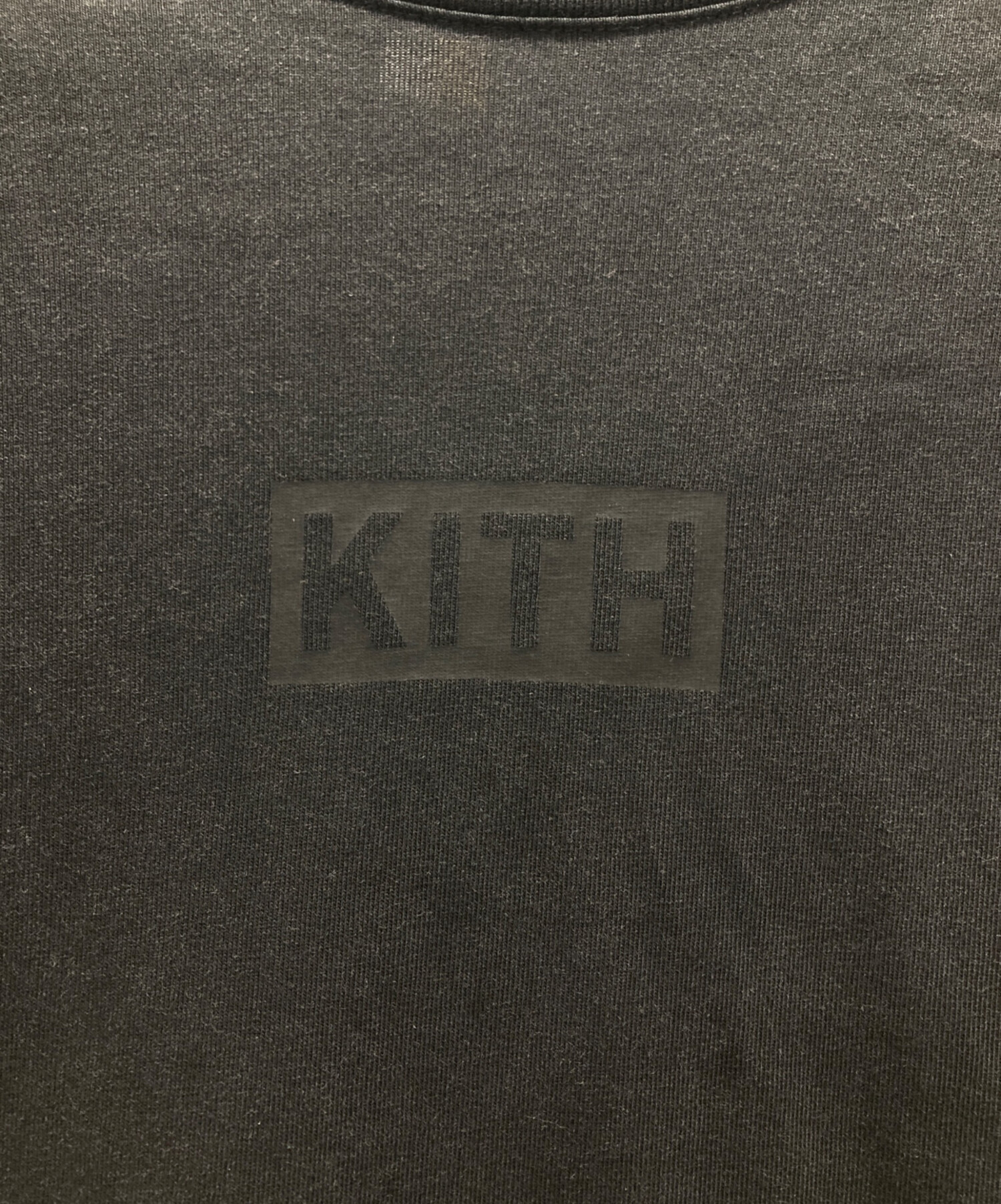 中古・古着通販】KITH (キス) BOXロゴプリントTシャツ ブラック サイズ