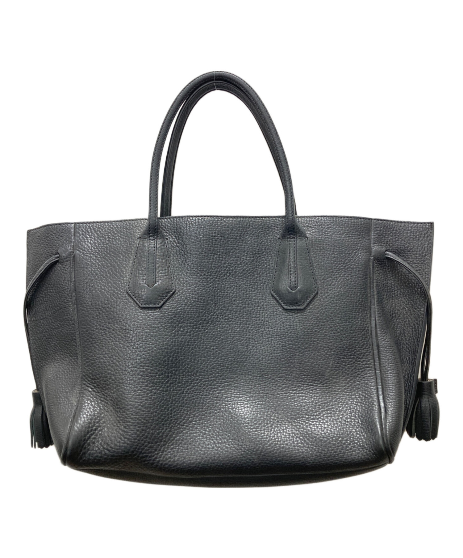 中古・古着通販】LONGCHAMP (ロンシャン) ペネロペ レザーハンドバッグ