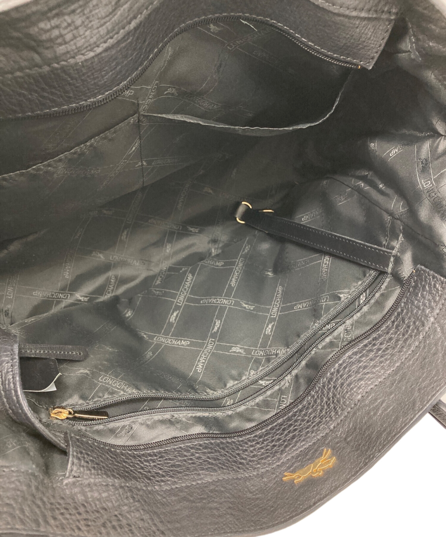 中古・古着通販】LONGCHAMP (ロンシャン) ペネロペ レザーハンドバッグ