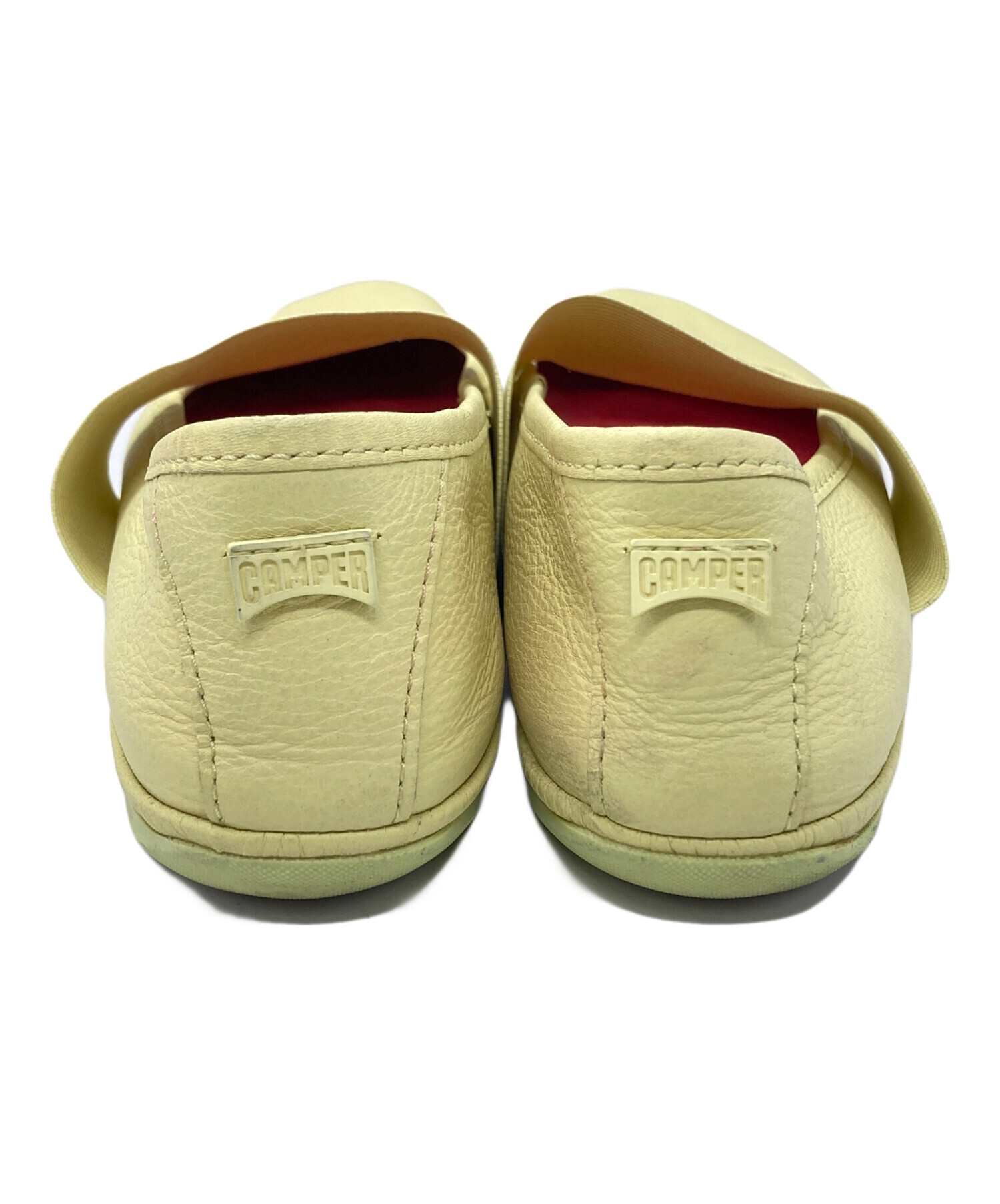中古・古着通販】CAMPER (カンペール) フラットシューズ イエロー