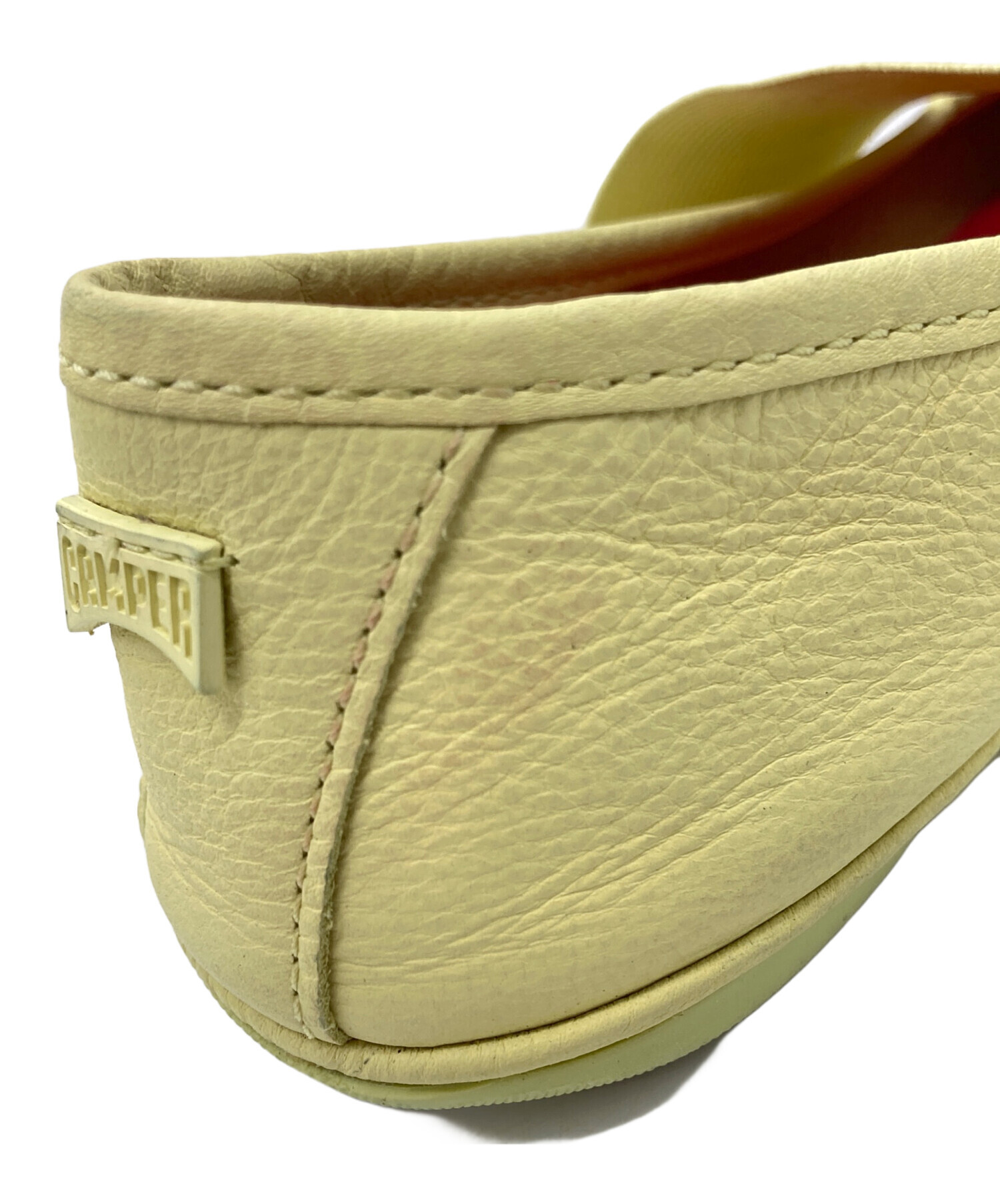 中古・古着通販】CAMPER (カンペール) フラットシューズ イエロー