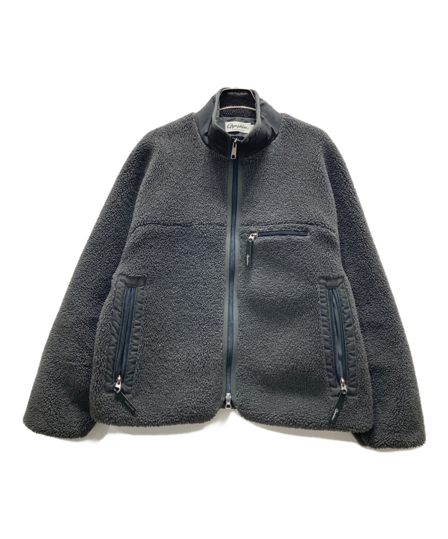 中古・古着通販】Gymphlex (ジムフレックス) スタンドカラー ボア 