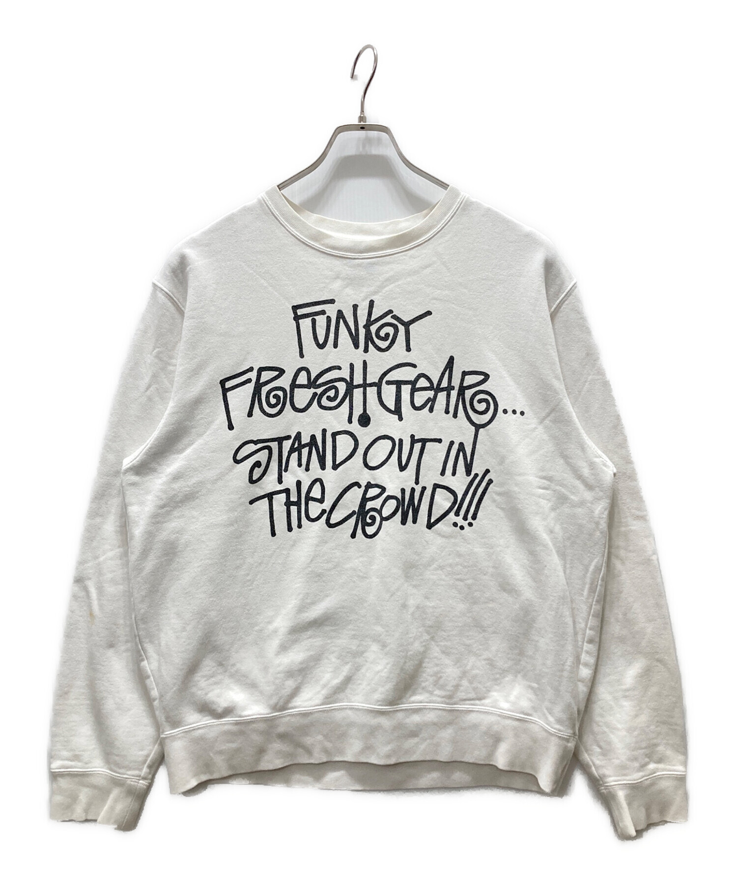 中古・古着通販】stussy (ステューシー) プリントスウェット/ funky