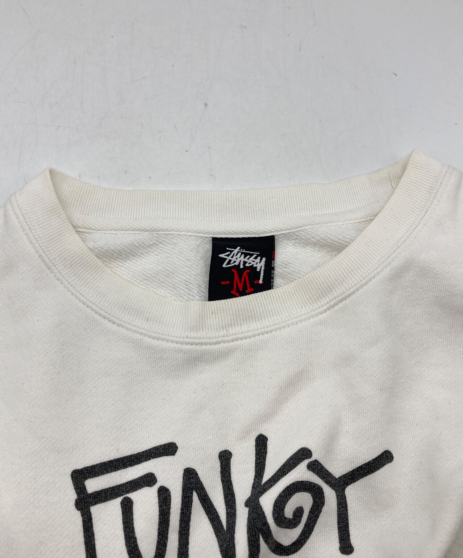 中古・古着通販】stussy (ステューシー) プリントスウェット/ funky