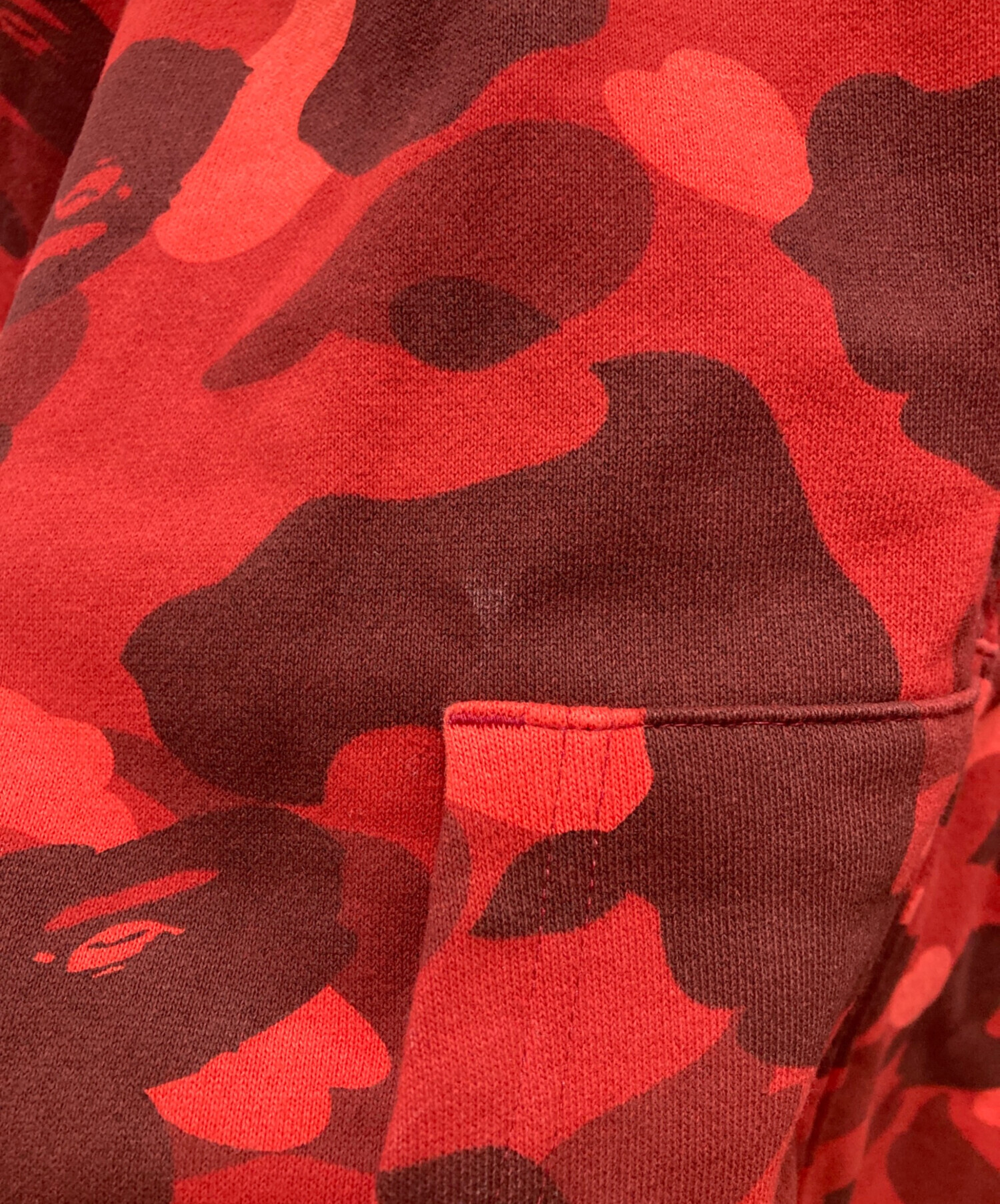 中古・古着通販】A BATHING APE (アベイシングエイプ) カモ柄パーカー
