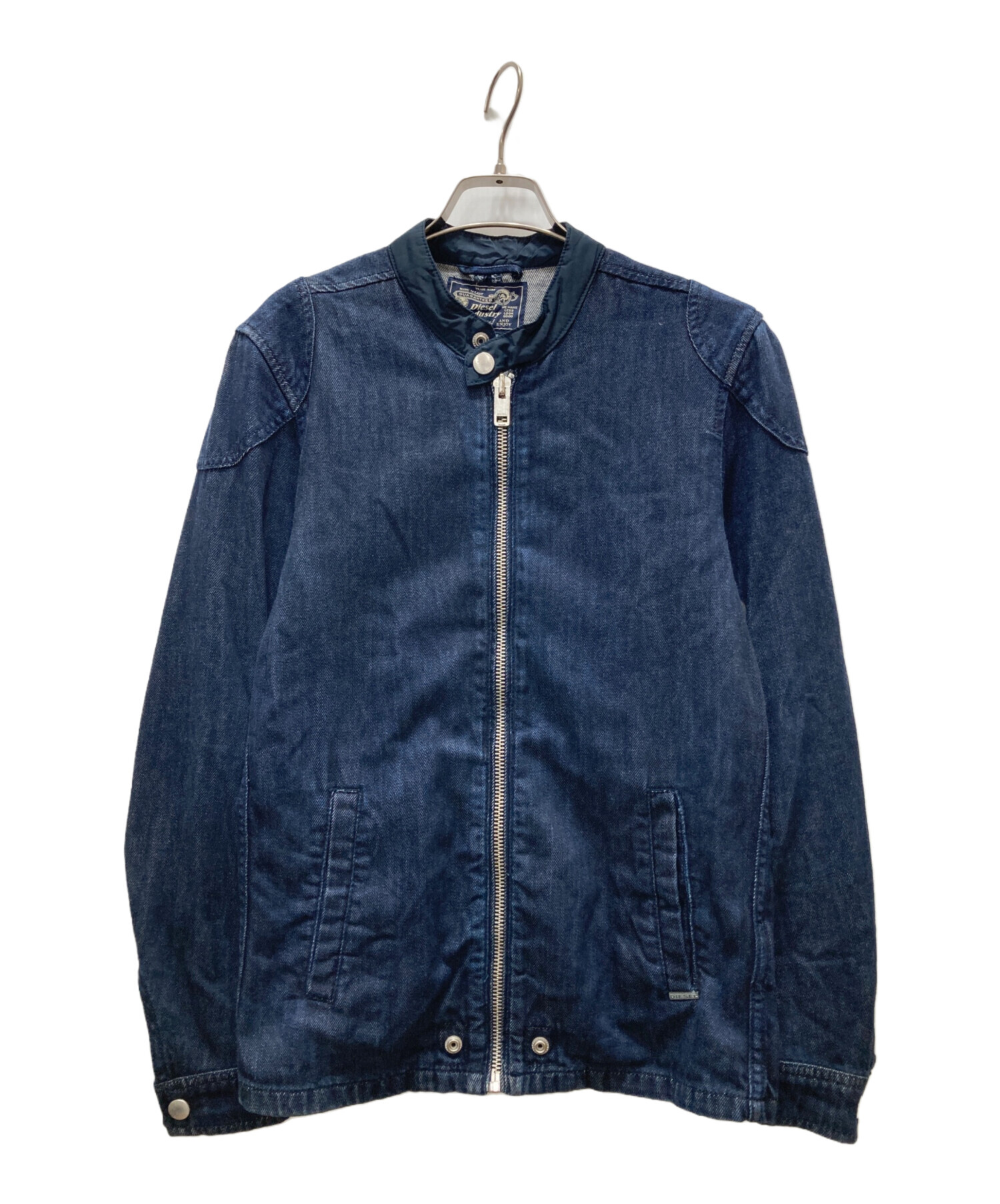 中古・古着通販】DIESEL (ディーゼル) デニムシングルライダース
